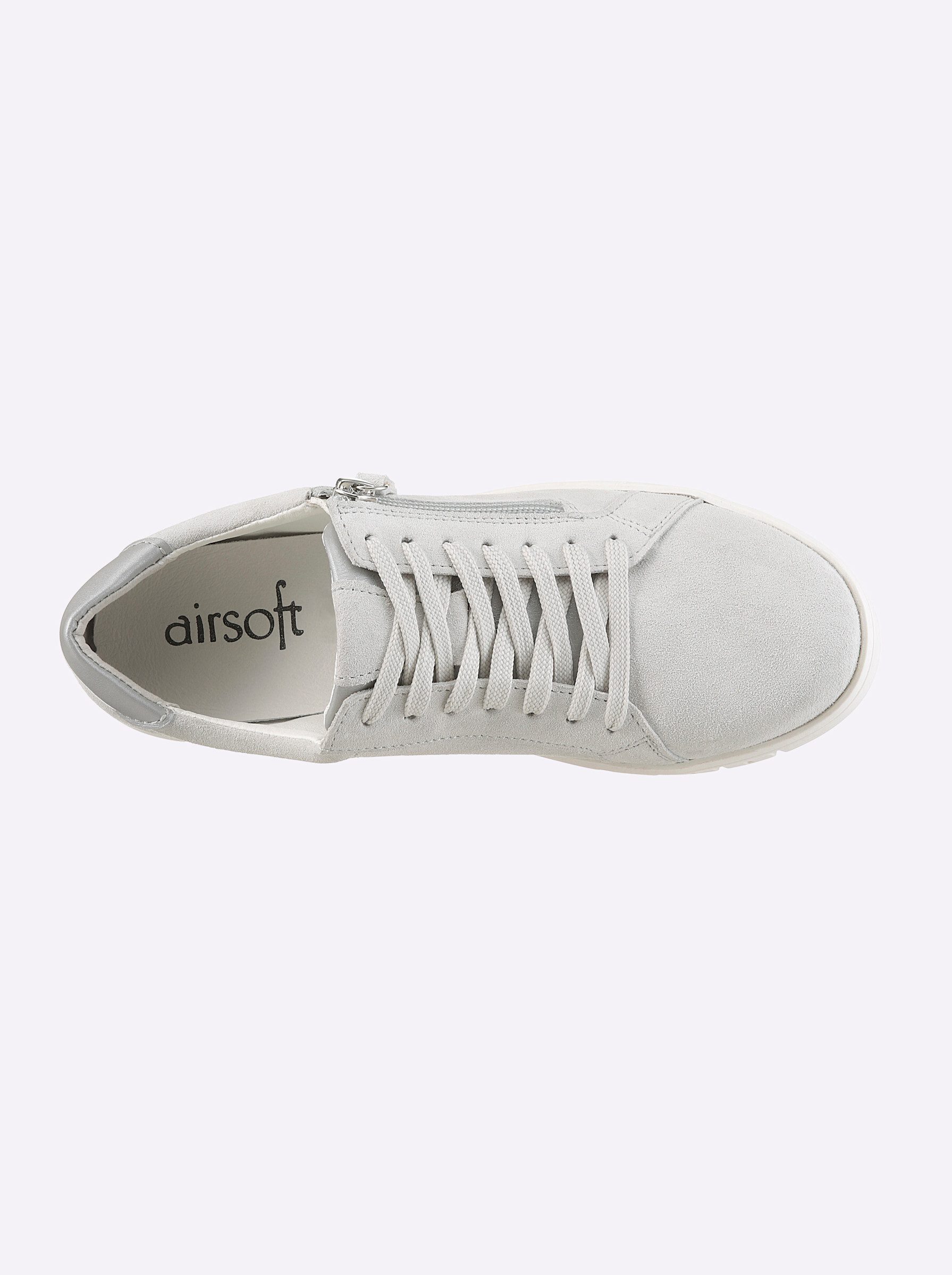airsoft modern+ Sneaker Sneaker Antirutschsohle, für orthopädische Einlagen, Wechselfußbett