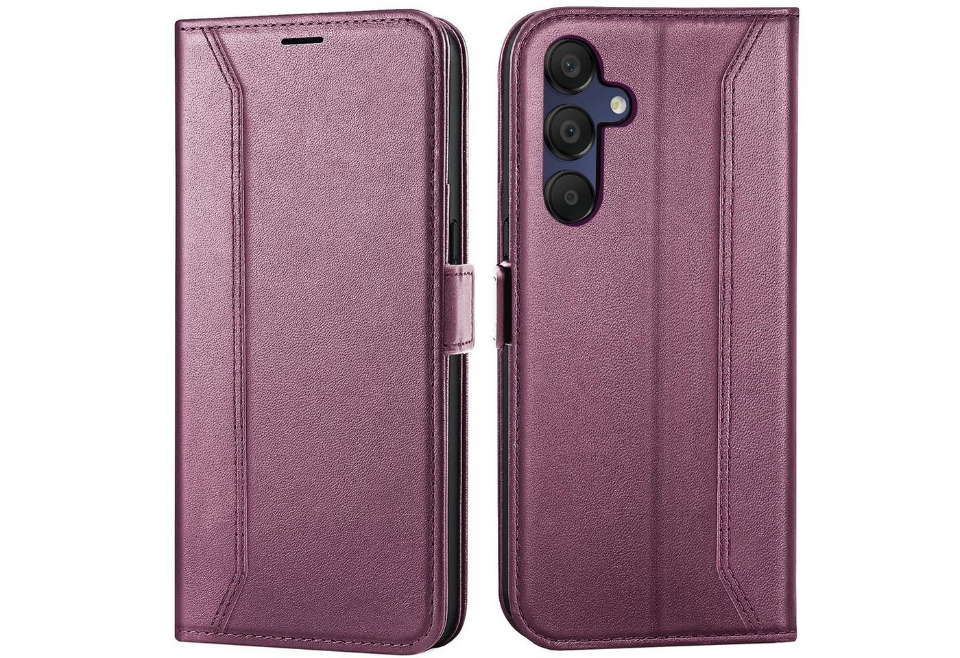 CoolGadget Handyhülle Book Case Elegance Tasche für Samsung Galaxy A16 5G 6,7 Zoll, Hülle Magnet Klapphülle Flip Case für Samsung A16 5G Schutzhülle