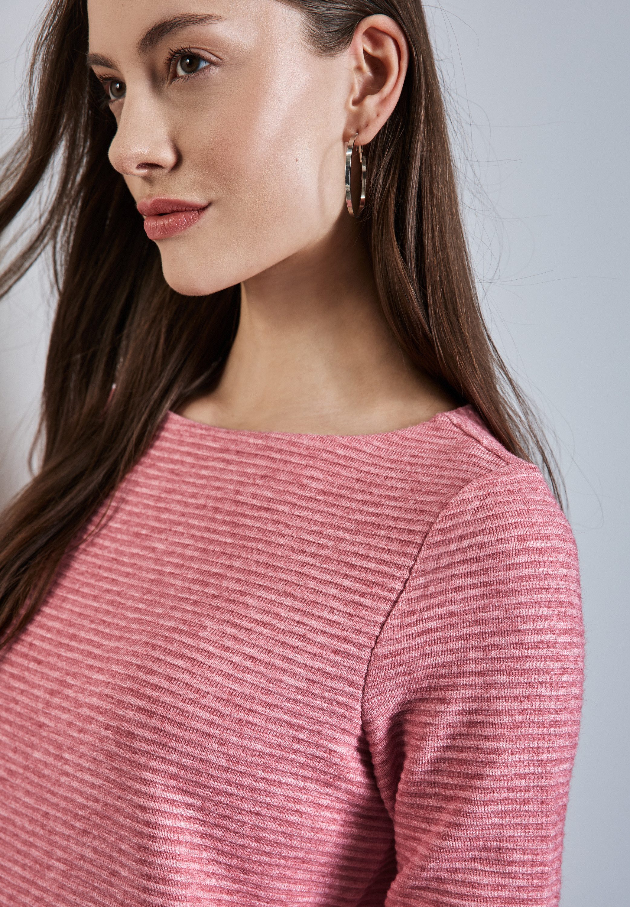 STREET ONE Strickpullover mit Struktur günstig online kaufen