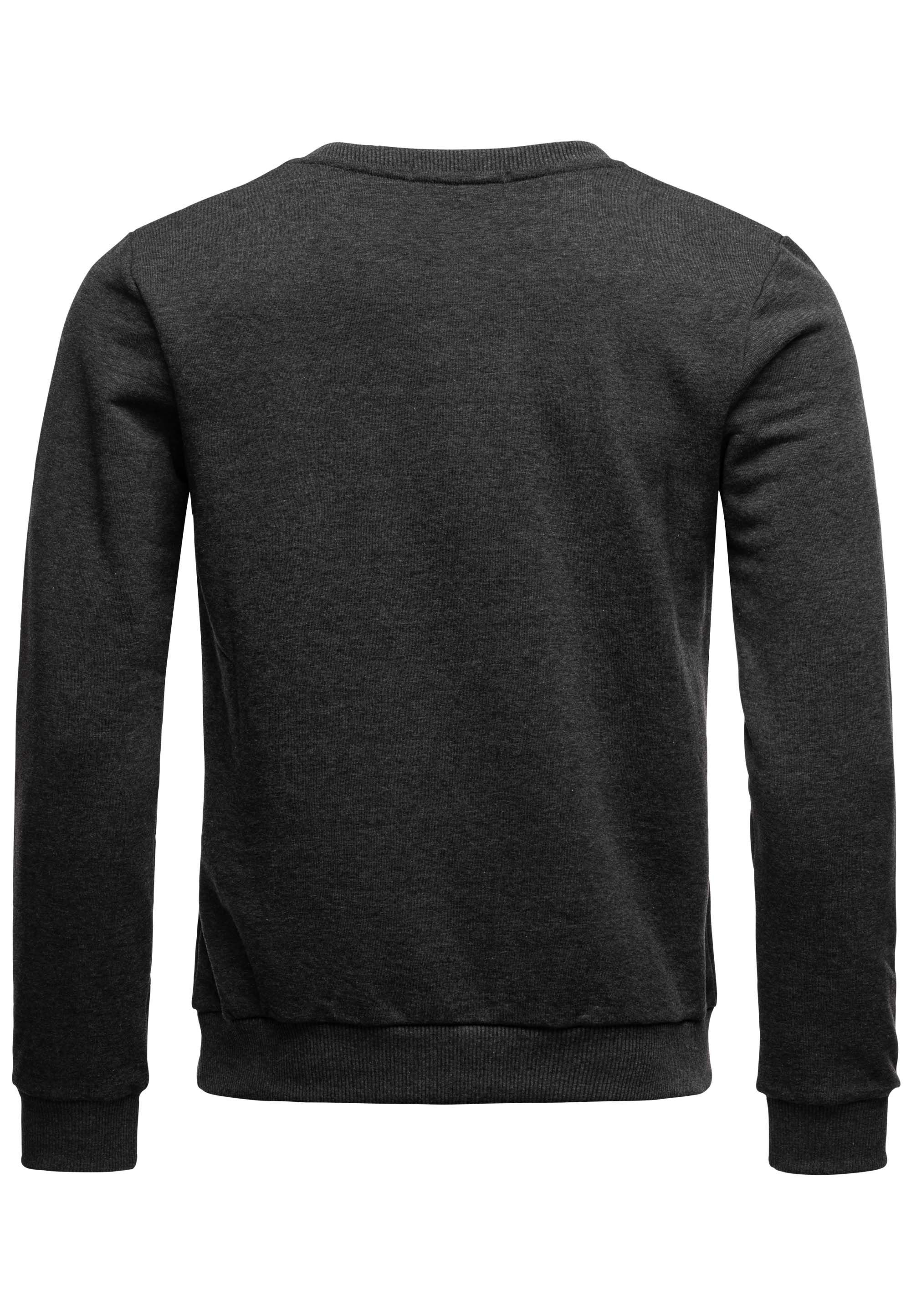 RedBridge Sweatshirt Basic Langarmshirt - Rundhals, regular fit, vielseitig günstig online kaufen