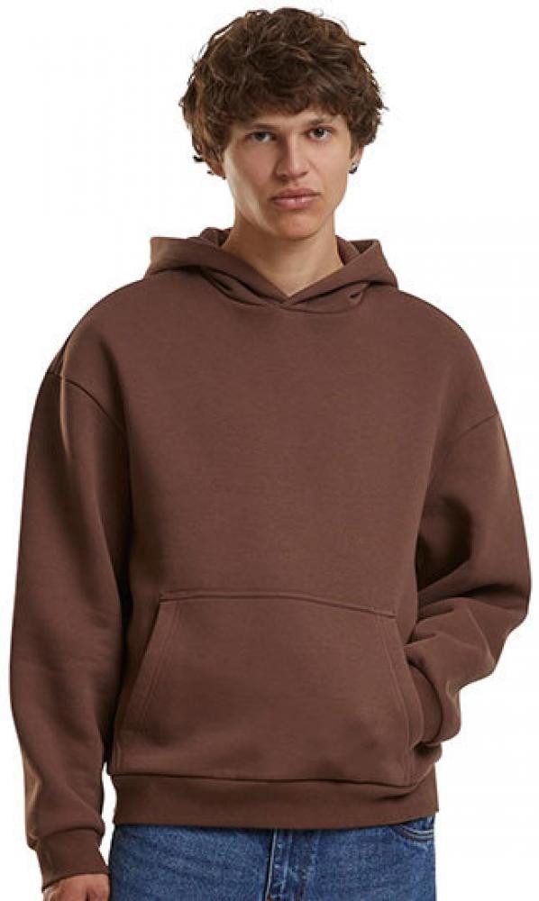 Build Your Brand Kapuzenpullover Fluffy Hoody Kapuzenpullover überschnittene Schultern