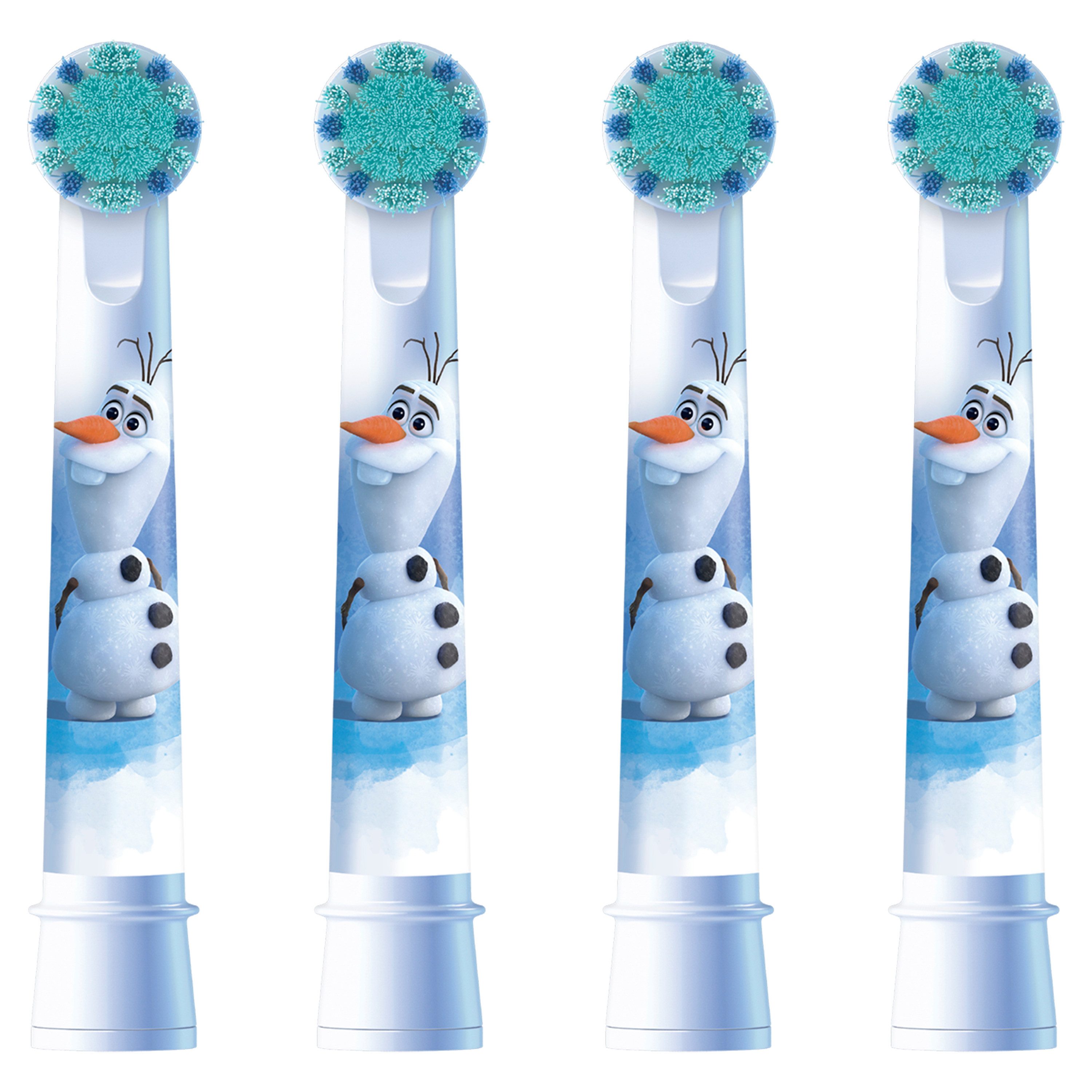 Oral-B Aufsteckbürsten Pro Kids 3+ Disney Frozen, extra weiche Borsten, ab 3 Jahren