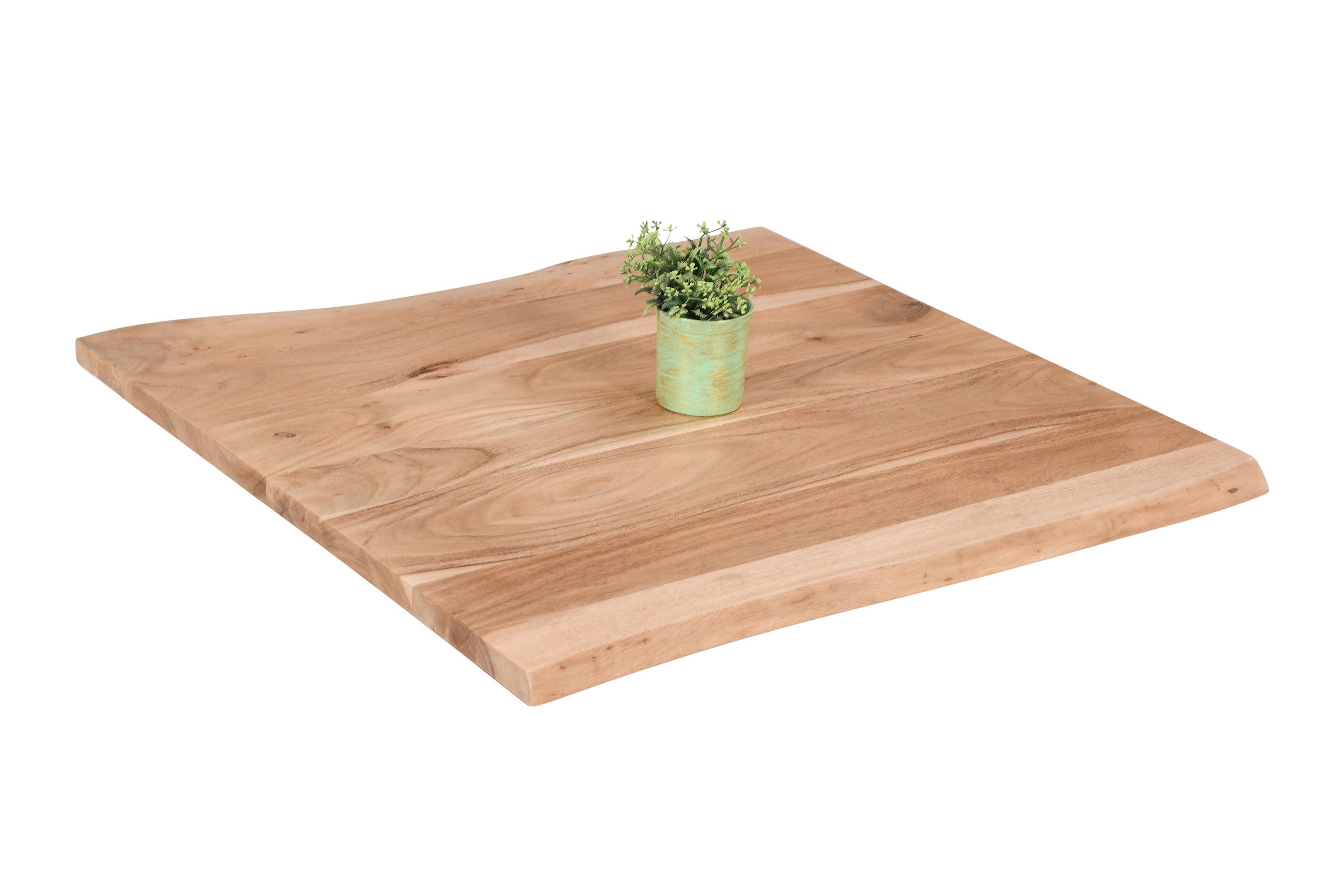 SAM® Arbeitsplatte Rosonera, Akazienholz, verschiedenen Ausführungen, echte Baumkante, DIY-Platte