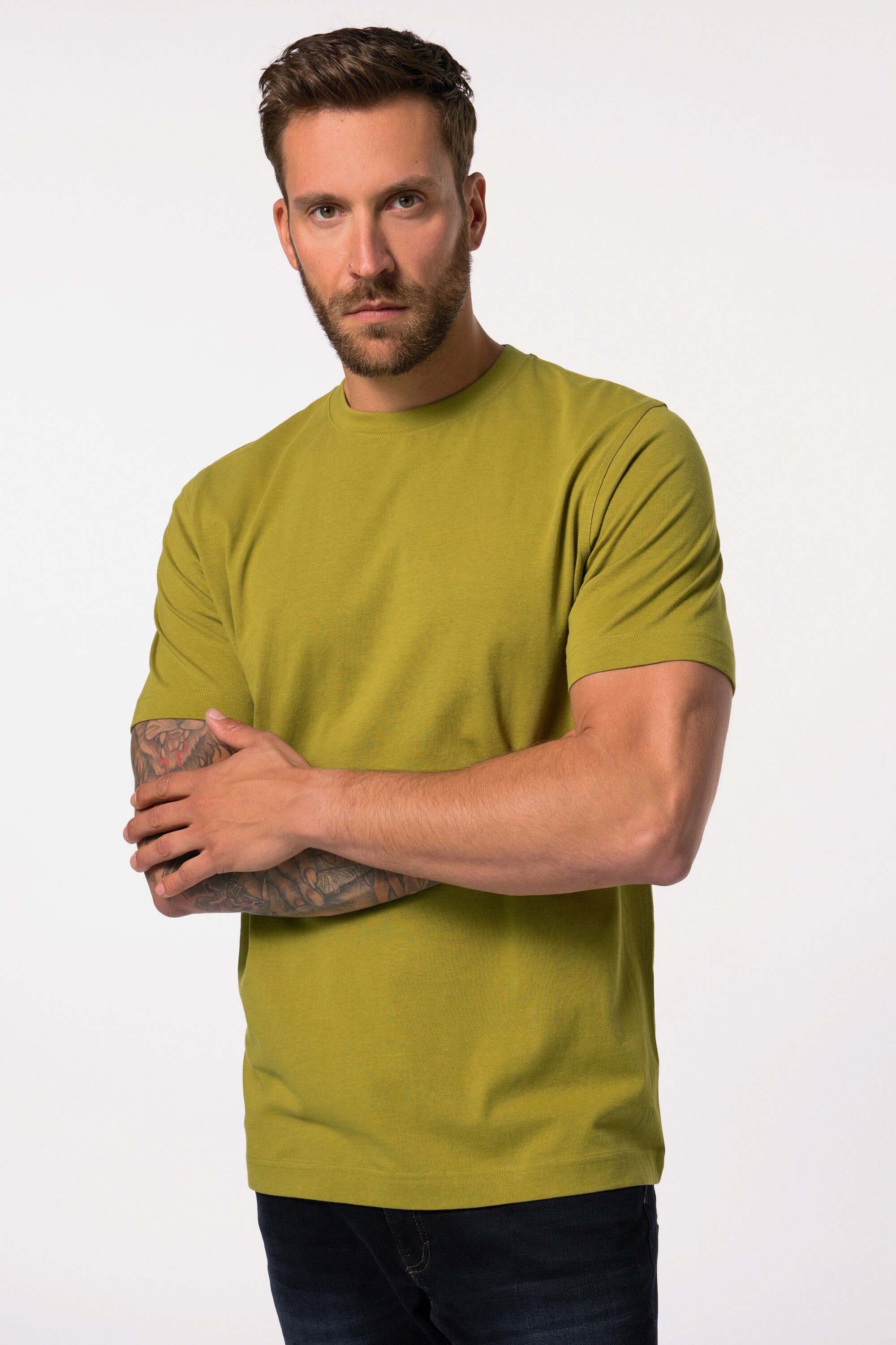 JP1880 T-Shirt T-Shirt Basic Rundhals gekämmte günstig online kaufen