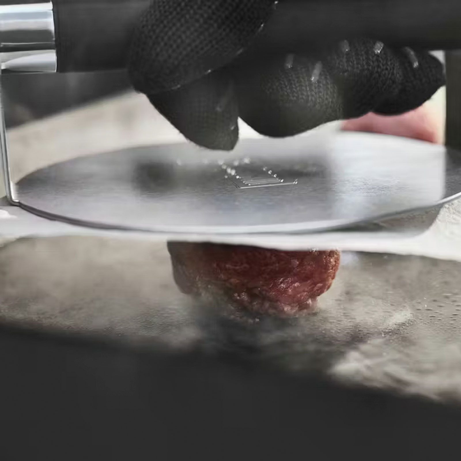 Weber Grillbesteck-Set Weber Griddle Smashed Burger Presse