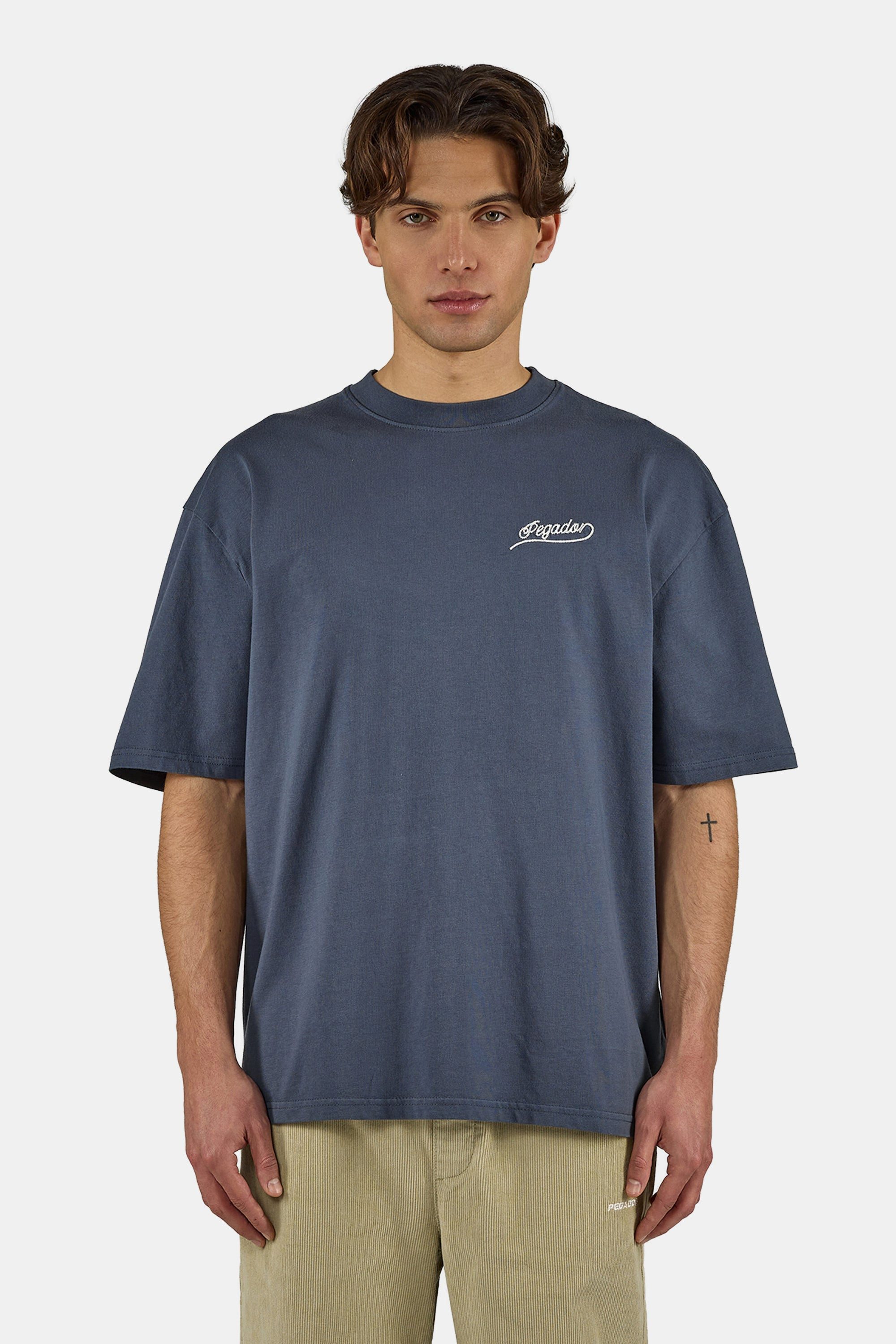 PEGADOR T-Shirt Belmonte Oversized Tee Baumwolle, oversize