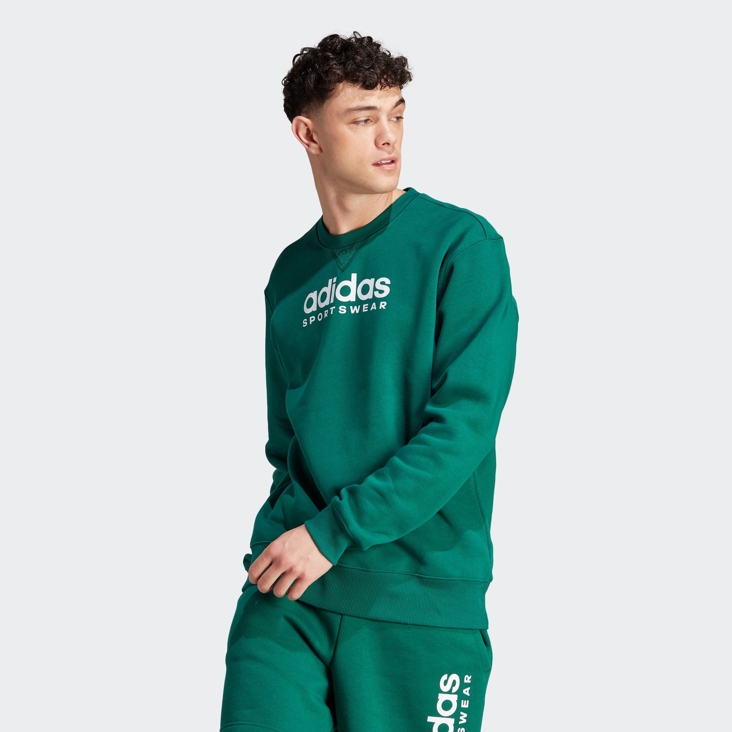 Sportswear FLEECE ALL Collegiate GRAPHIC Sweatshirt SZN adidas Green