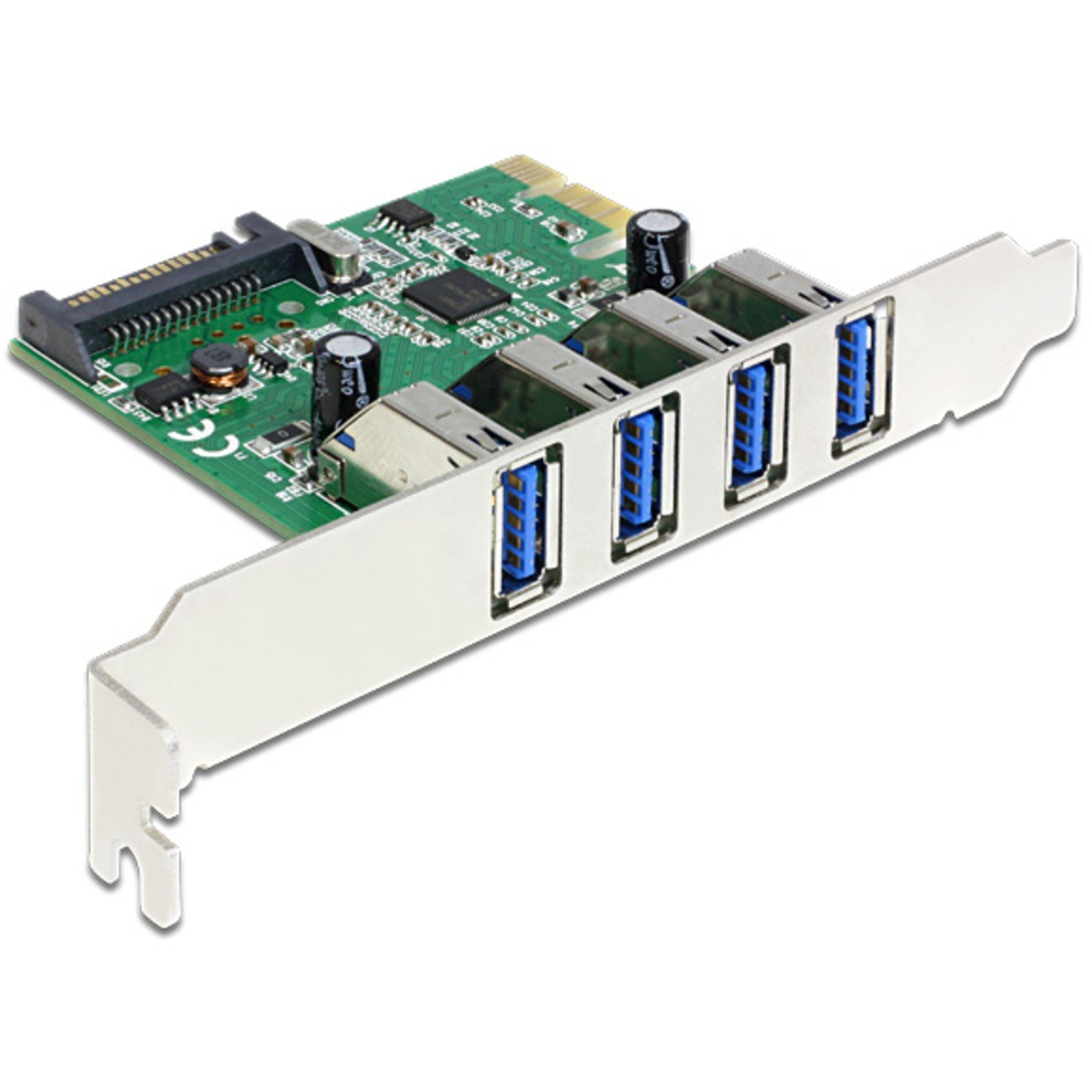 DeLOCK PCI Express Karte > 4 x extern USB 3.0, Mainboard