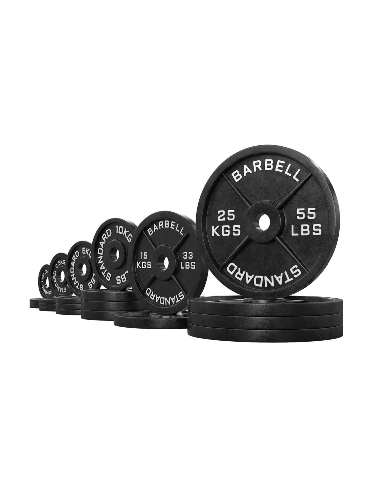 Hantelscheiben Iron Plates Set, 205 kg