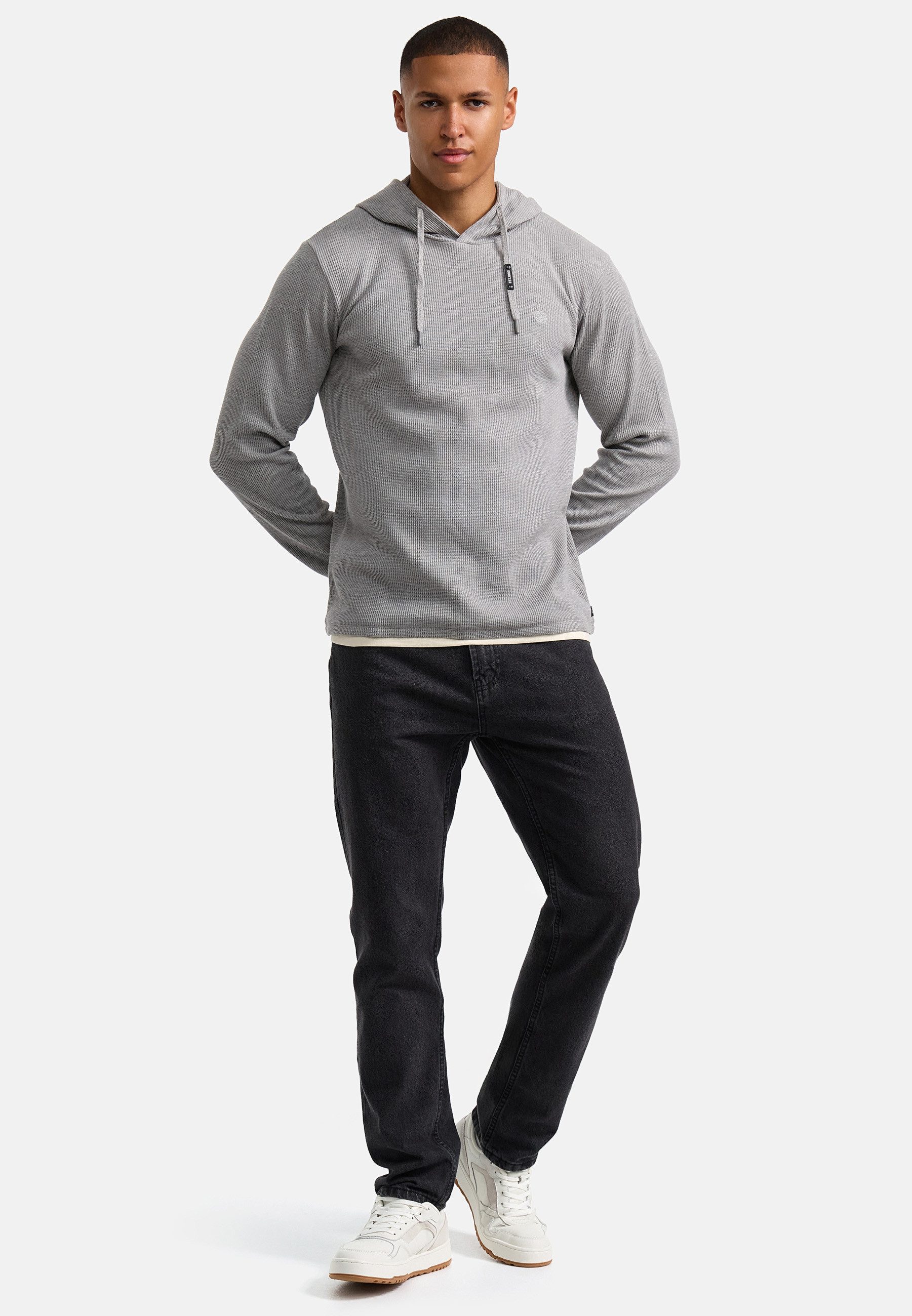 Indicode Hoodie Herren INMarto Sweatshirt Kapuze Herrenhoodie (Kapuzenpullover)