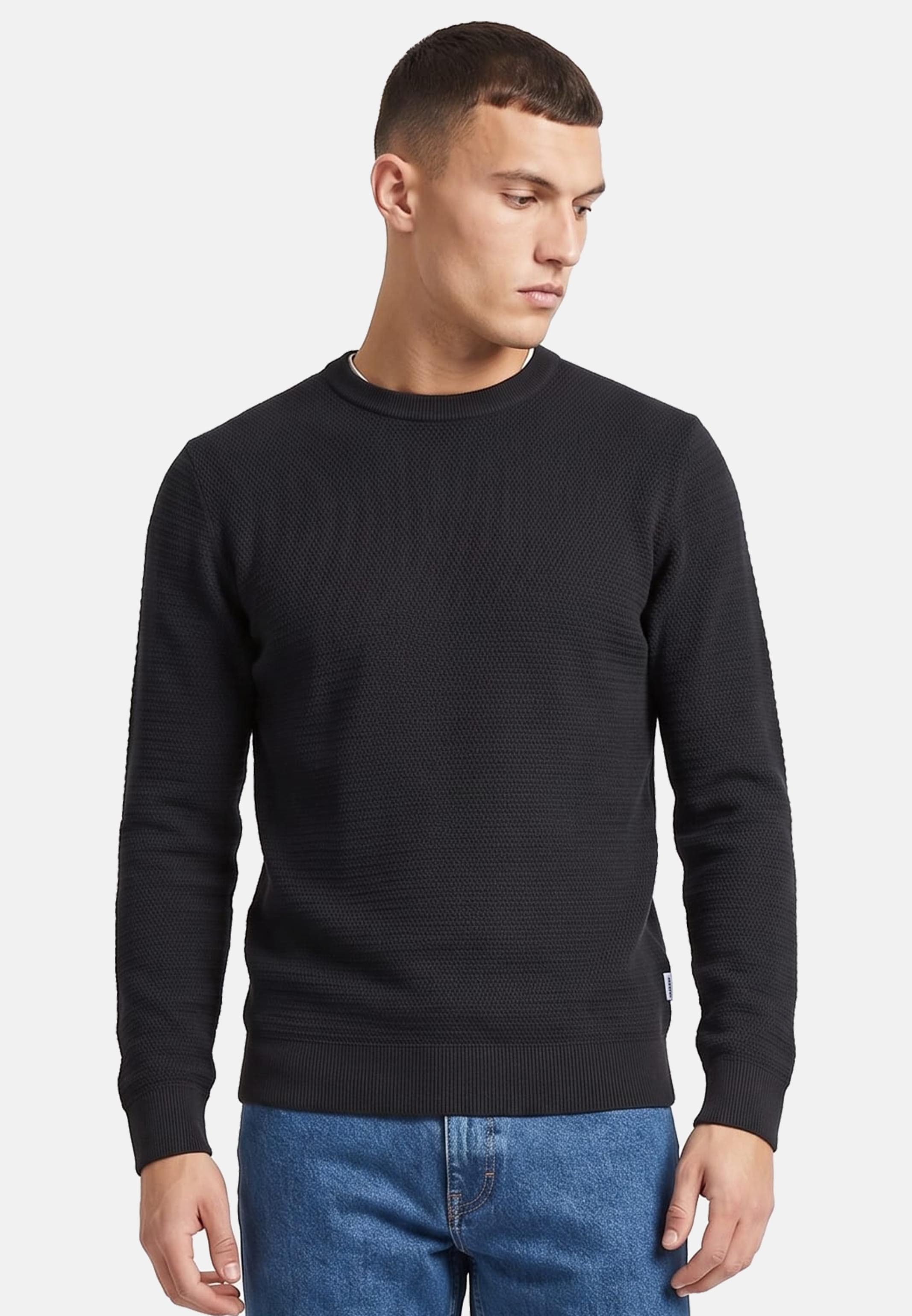 Jack & Jones Rundhalspullover Ryder Knit Pullover - Baumwolle - Atmungsaktiv - Komfortabler Strick