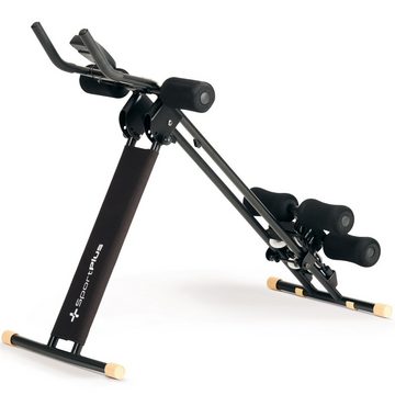 SportPlus Bauchtrainer SP-ALB-011-B-X, Bauchtrainer, Rückentrainer, klappbar & platzsparend, SP-ALB-011-B-X