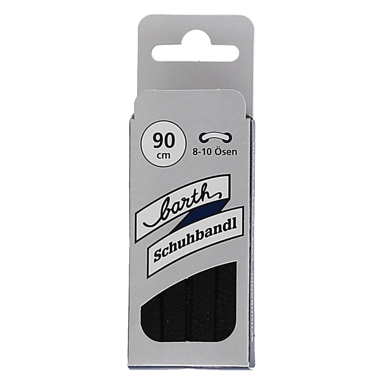 barth schuhbandl Schnürsenkel Klassik flach schwarz 90cm