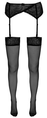 Cottelli LEGWEAR Strapsstrümpfe Cottelli LEGWEAR - Strümpfe schwarz 2