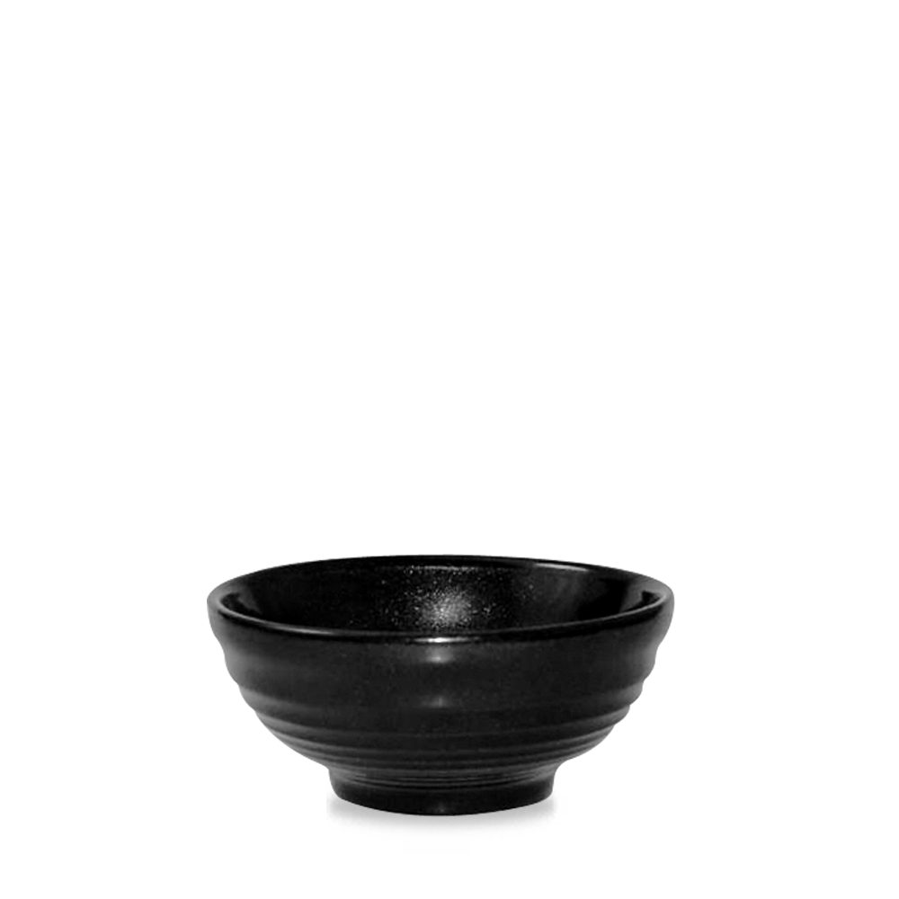 Churchill Schale Super Vitrified Wave Bowl 12cm/28cl, 12 Stück, Onyx, Porzellan