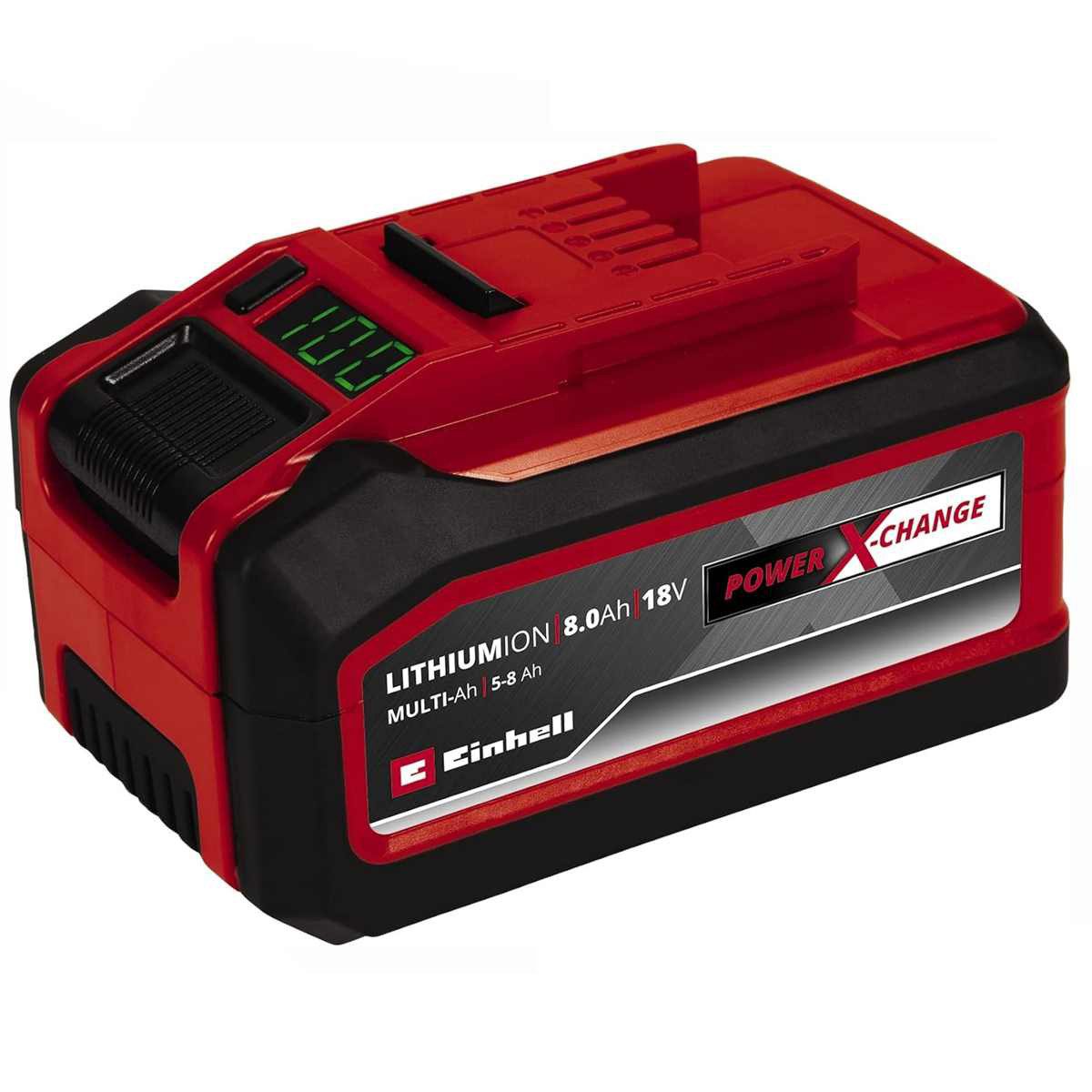 Einhell Original Einhell Akku 18 V, 5.0 bis 8.0 Ah Power X Change Plus Akku Zusatz-Akku