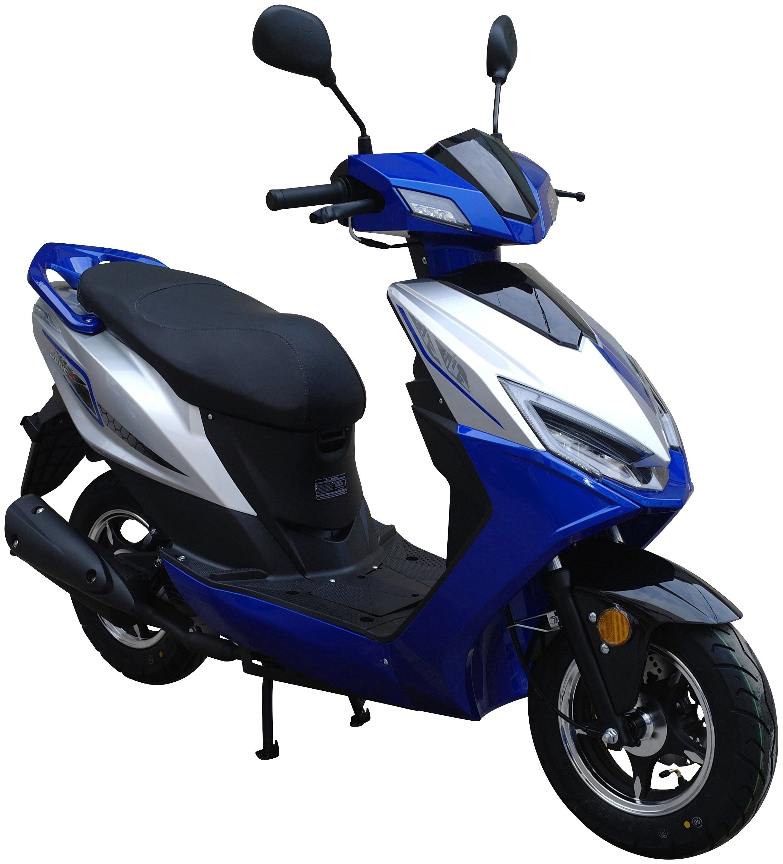 50 UNION 50-45, Sonic blau 5 Euro 45 ccm, km/h, GT Motorroller X