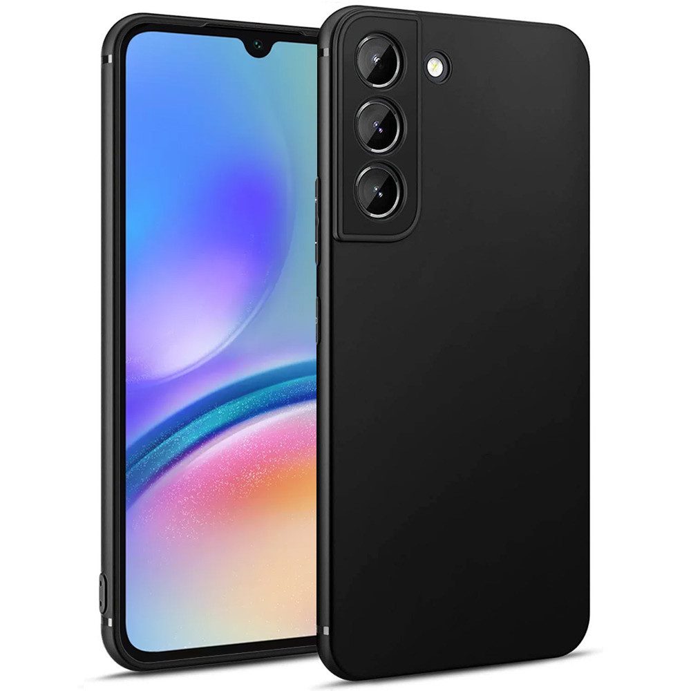 FITSU Handyhülle Ultra Slim Case für Samsung Galaxy A05s Schwarz 6,7 Zoll, Ultradünne Handyschale Slim Case Cover Schutzhülle mit Kameraschutz
