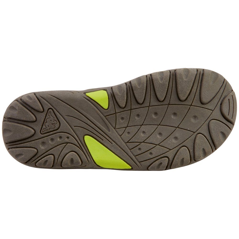 Kappa Sandale mit drei praktischen Klettverschlüssen, PASST! Kappa  Qualitätsversprechen für Kinderschuhe | Riemchensandalen