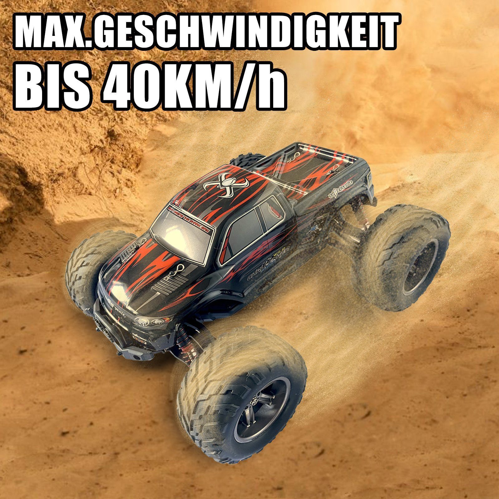 Esun RC-Auto Ferngesteuertes Auto Ab 8 Jahre, 1:12 Ferngesteuertes Auto Erw günstig online kaufen