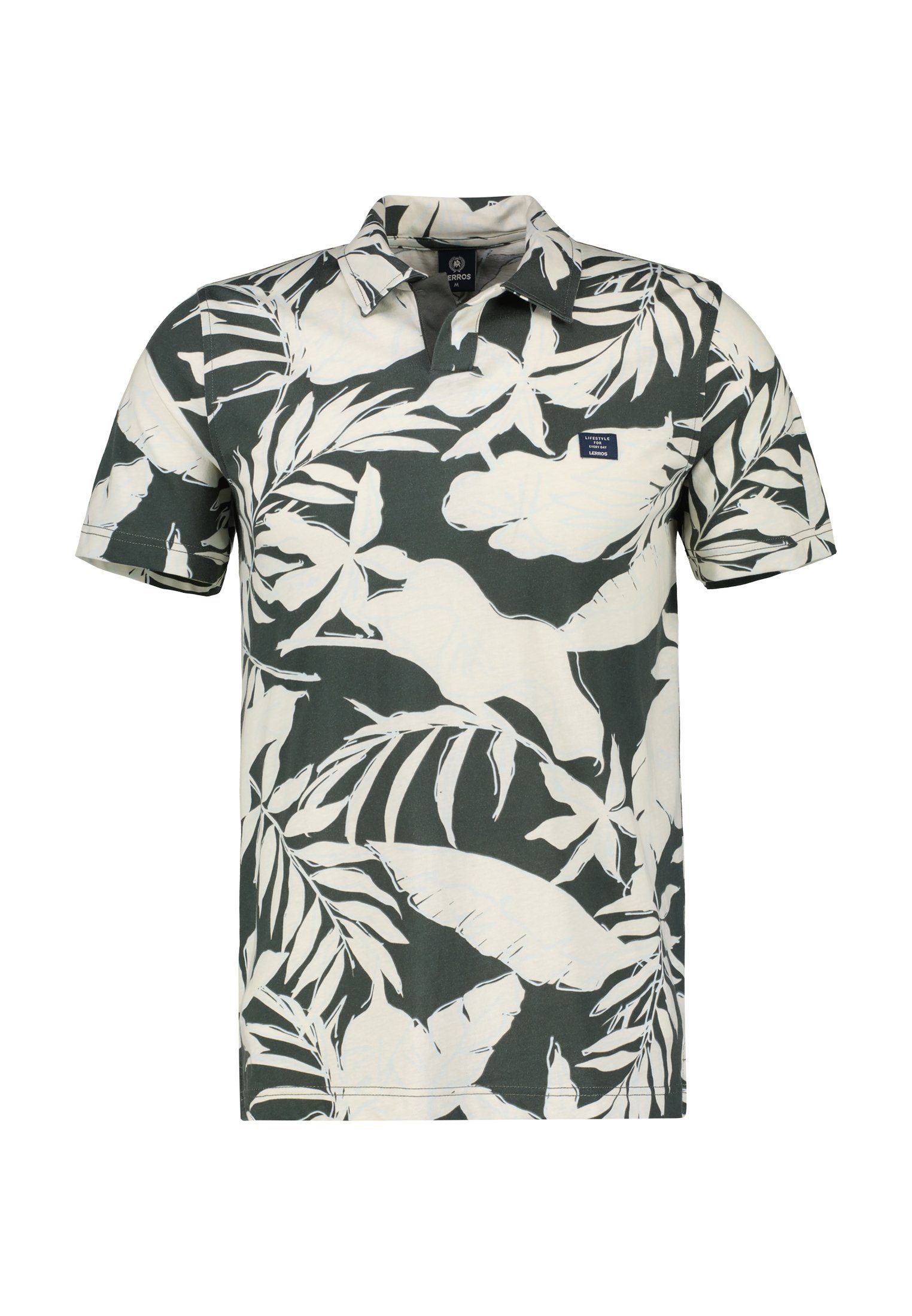 LERROS Poloshirt LERROS Poloshirt *Hawaii* OLIVE CHILLED