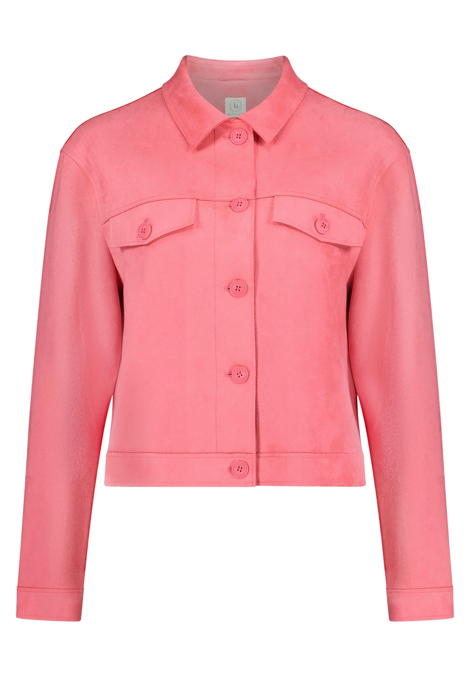Betty&Co Blusenblazer Blazerjacke Kurz 1/1 Arm