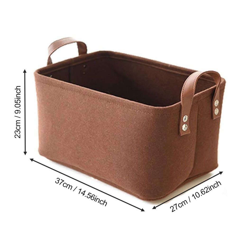 JOYOLEDER Dekokorb Aufbewahrungskorb Filzkörbchen mit Griffen (Filztasche S günstig online kaufen