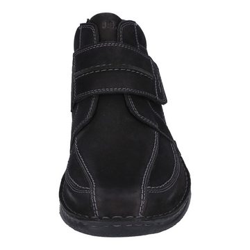 Josef Seibel Herren Leder Klett-Boots schwarz extra weit Josef Seibel Anvers 95 Klettboot