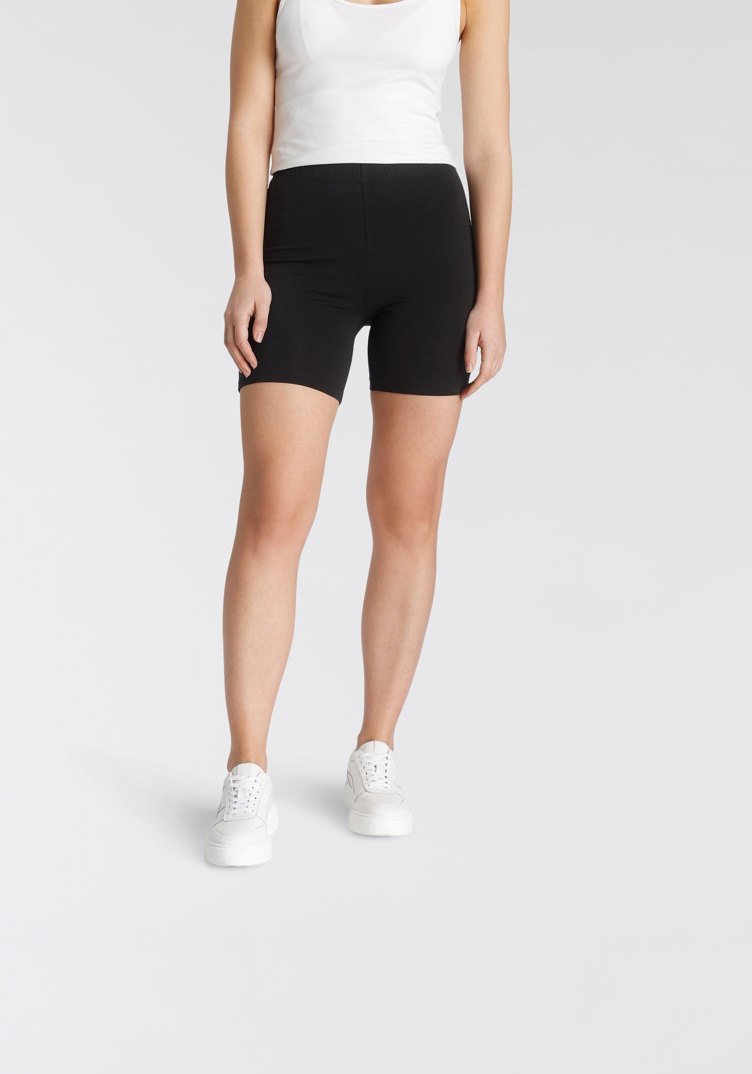 Tamaris Radlerhose (2er-Pack) zum Unterziehen unter Kleidern und Röcken - i günstig online kaufen