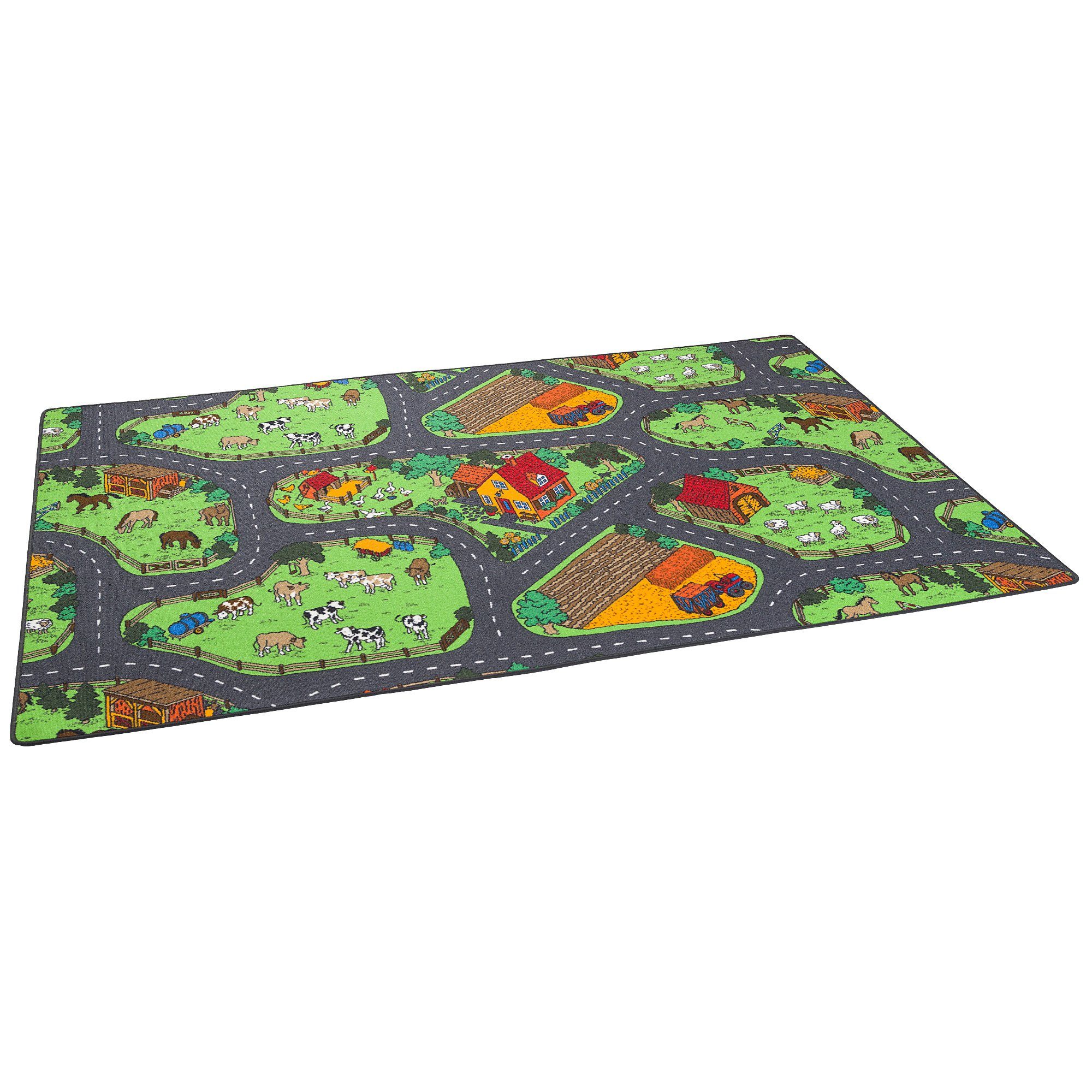 Snapstyle Kinderteppich Kinder Spiel Straßenteppich, Rechteckig, Höhe: 4 mm – Bild 5 von 5