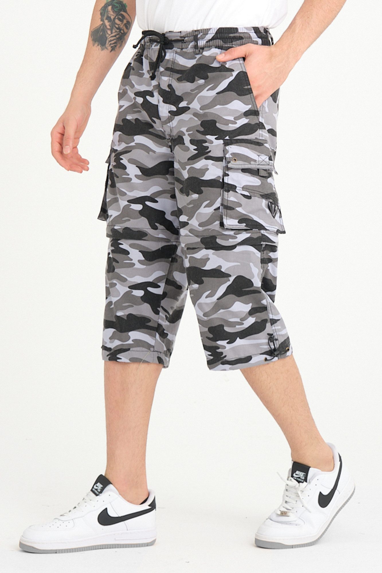Kendindza Collection Cargoshorts Zipp Off Bermuda Shorts Herren kurze Hose günstig online kaufen