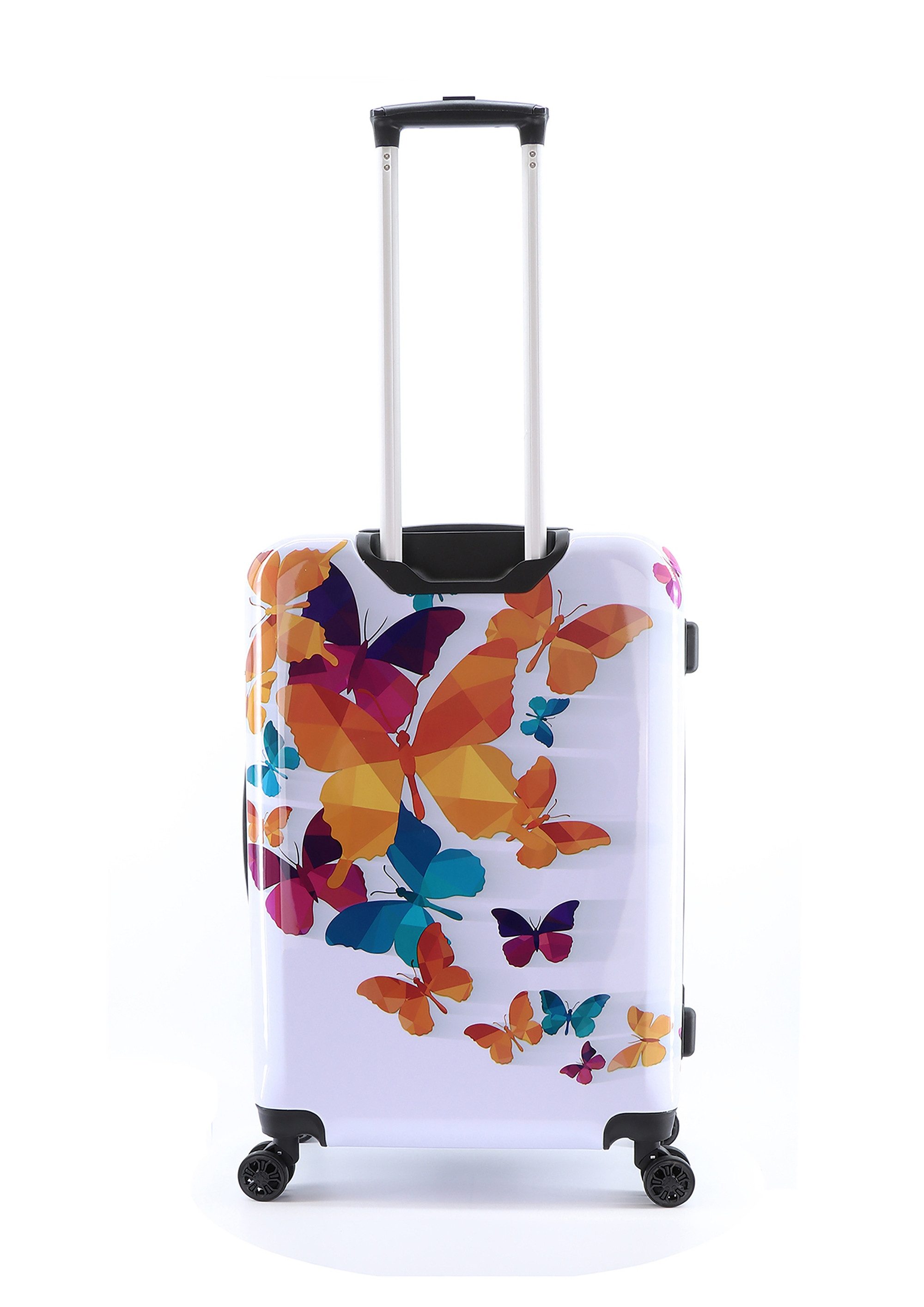 Saxoline® Koffer Schmetterling, mit arretierbarem Aluminium-Trolleysystem günstig online kaufen