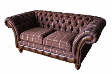 JVmoebel Chesterfield-Sofa, Sofa Zweisitzer Klassisch Design Wohnzimmer Chesterfield Sofas