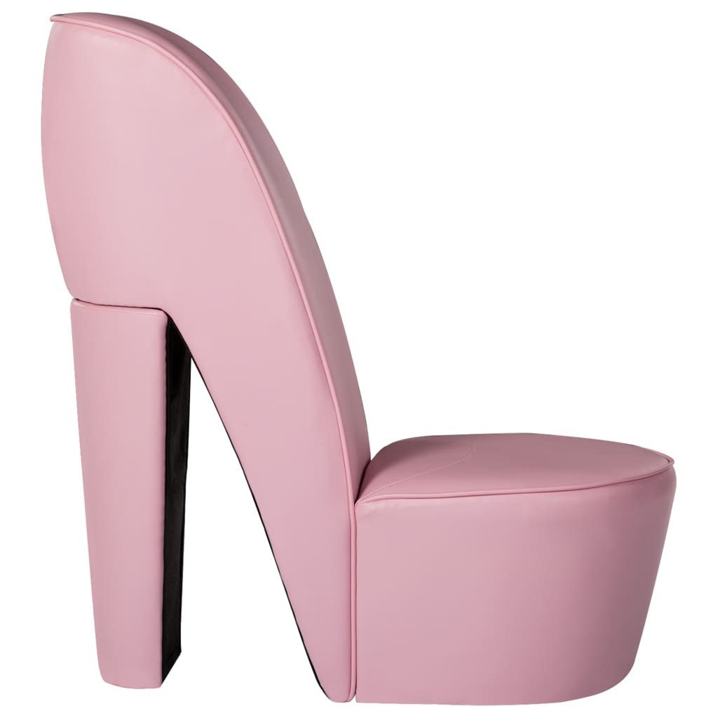 vidaXL Sessel, Stuhl in Stöckelschuh-Form Rosa günstig online kaufen