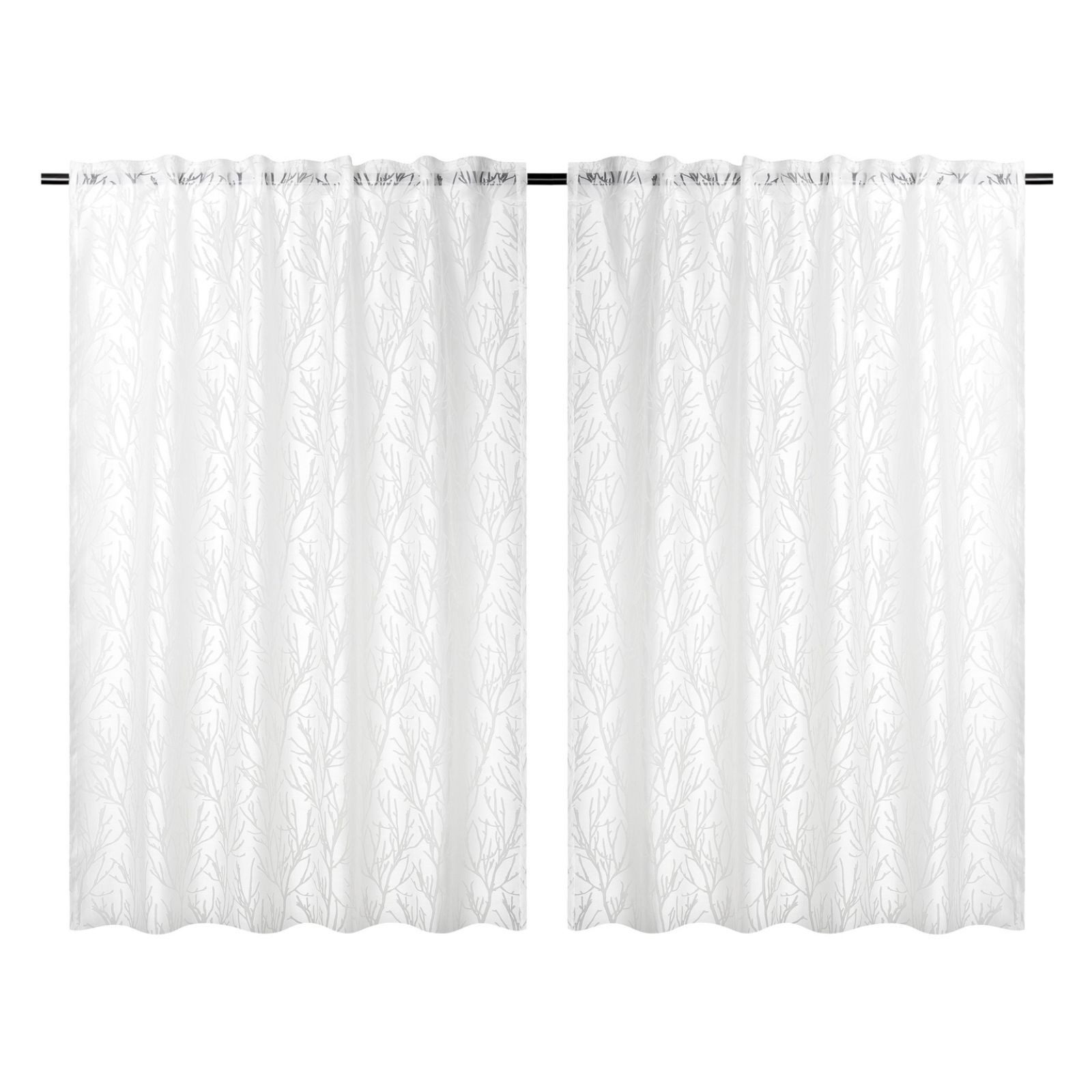 MOON Heimtextilien Vorhang Schlaufenvorhang Dekoschal Ronny mit Ausbrenner günstig online kaufen