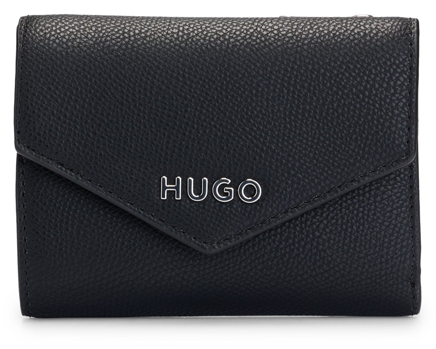 HUGO Geldbörse Chris Flap Wallet, kleine Geldbörse, Wallet, Geldbeutel Damen