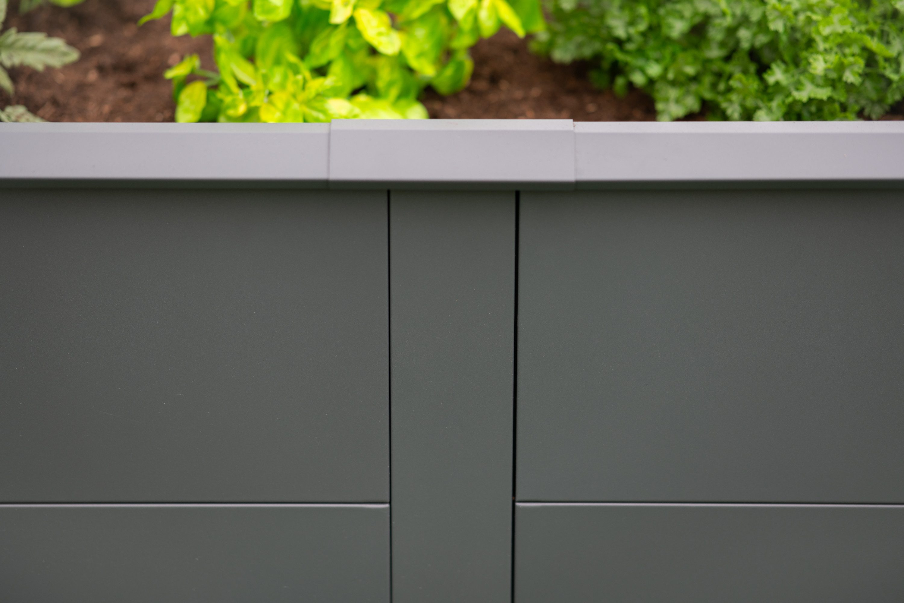 WESTMANN Hochbeet Metall Hochbeet Primus XL, Anthrazit, 200x100x77 cm