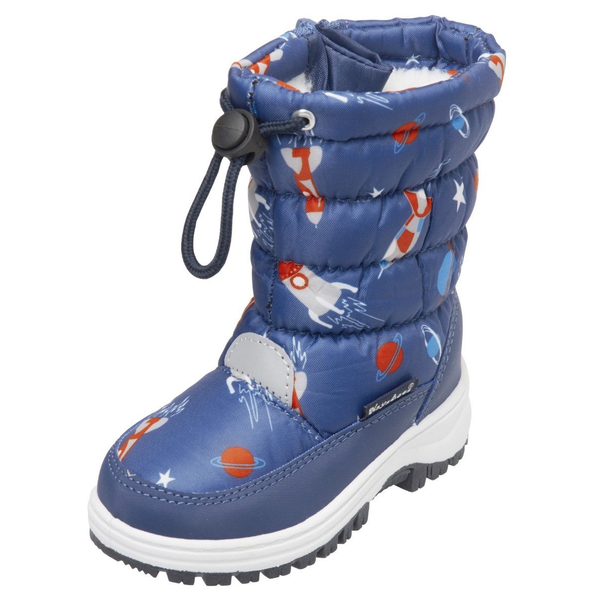 Playshoes Playshoes Kinder Winter-Bootie Weltraum Winterboots