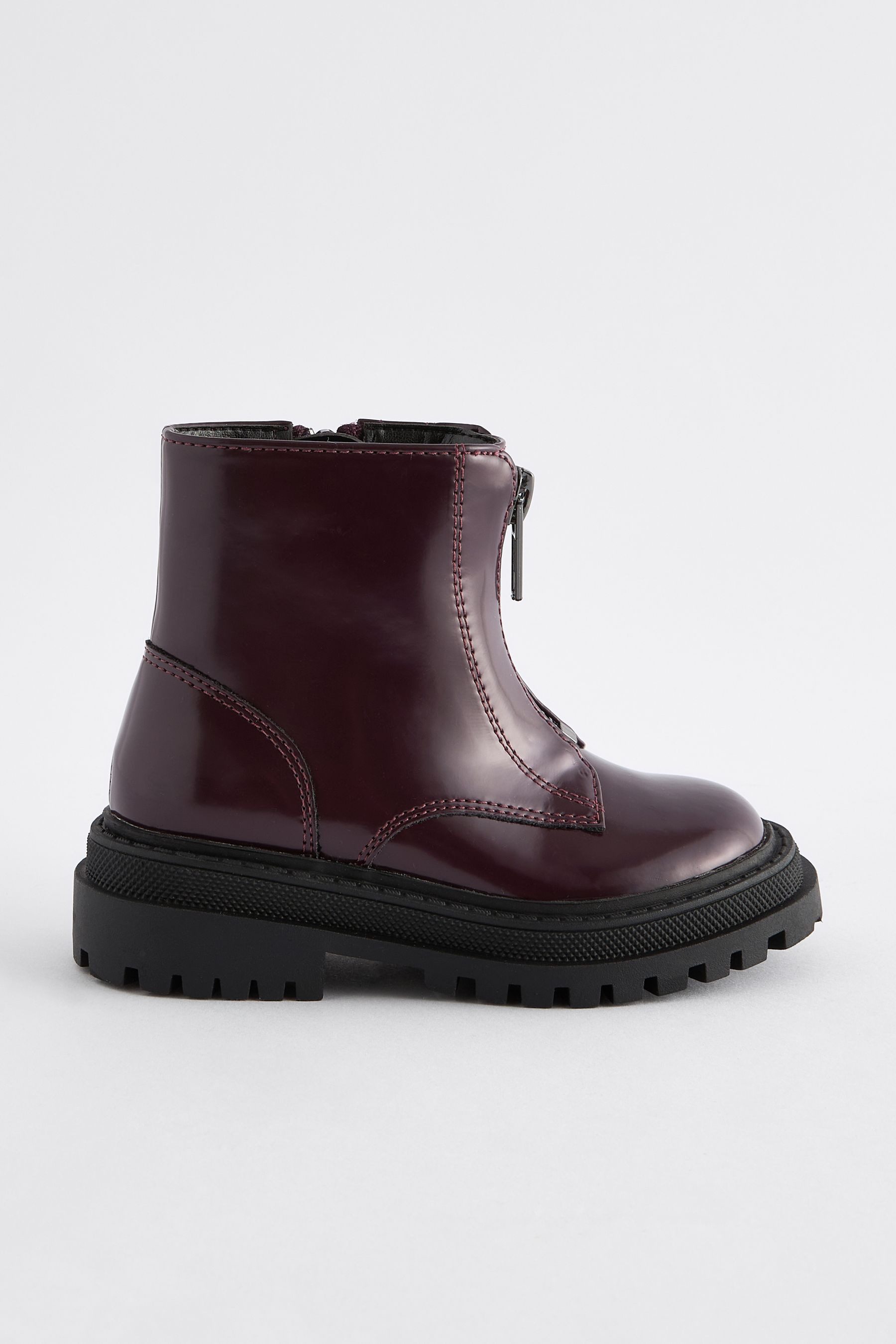 Next Stiefel mit Frontreißverschluss, weite Passform günstig online kaufen