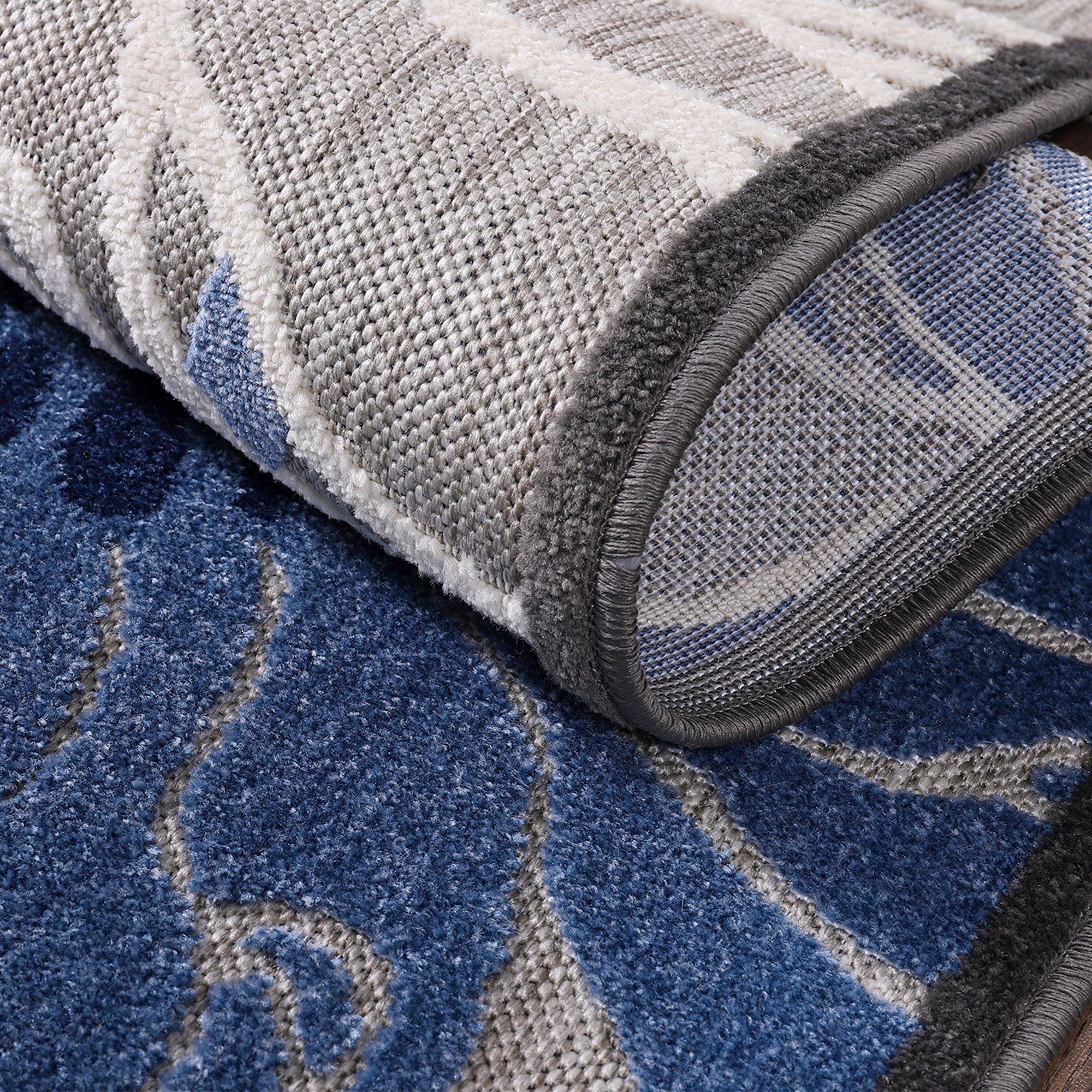 Sanat Teppich Floral 2 Outdoor, rechteckig, Höhe: 6 mm, In- und Outdoor geeignet, Blumen, Balkon, Terrasse, Außenbereich