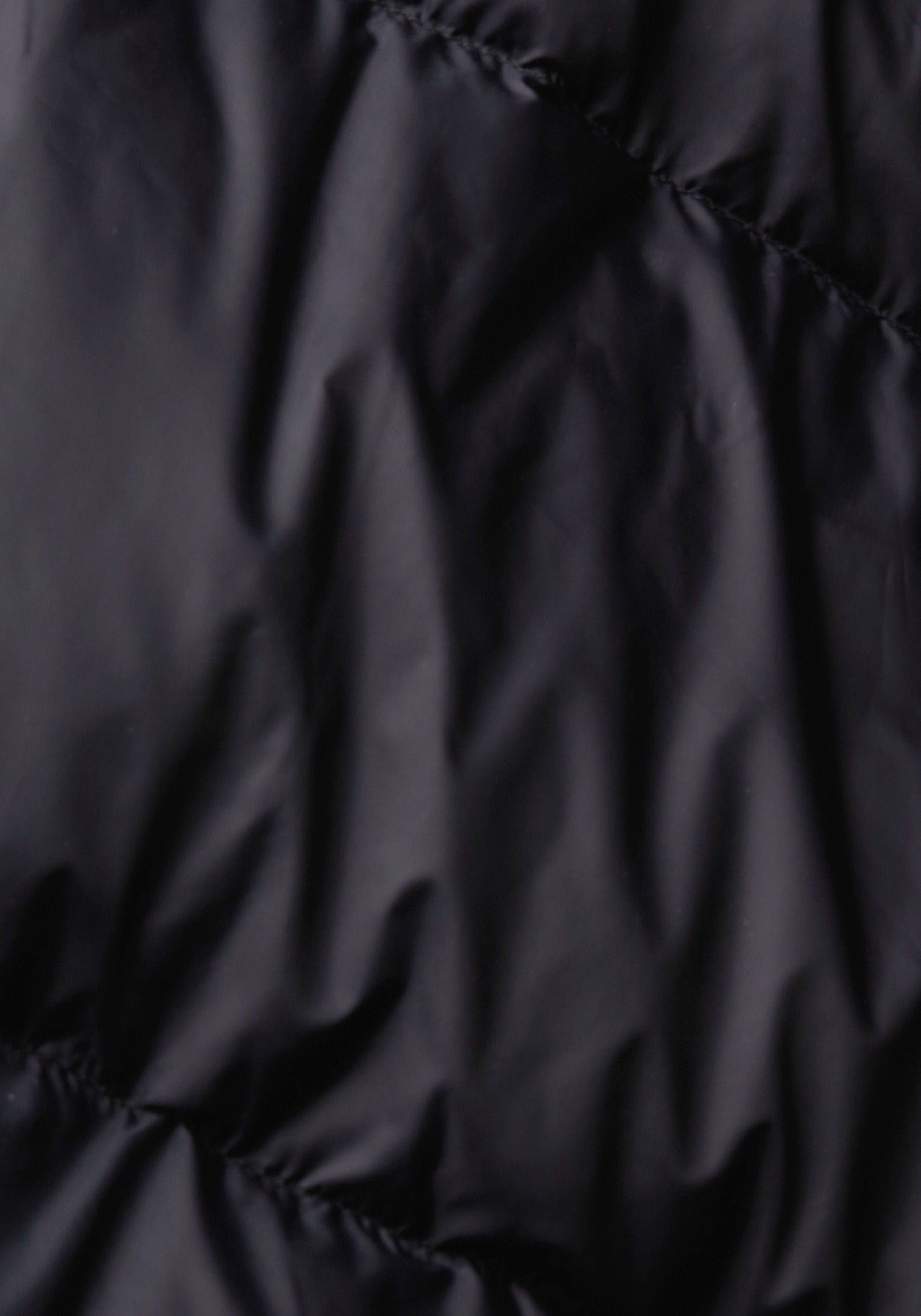 Black Steppjacke Esprit mit Stehkragen