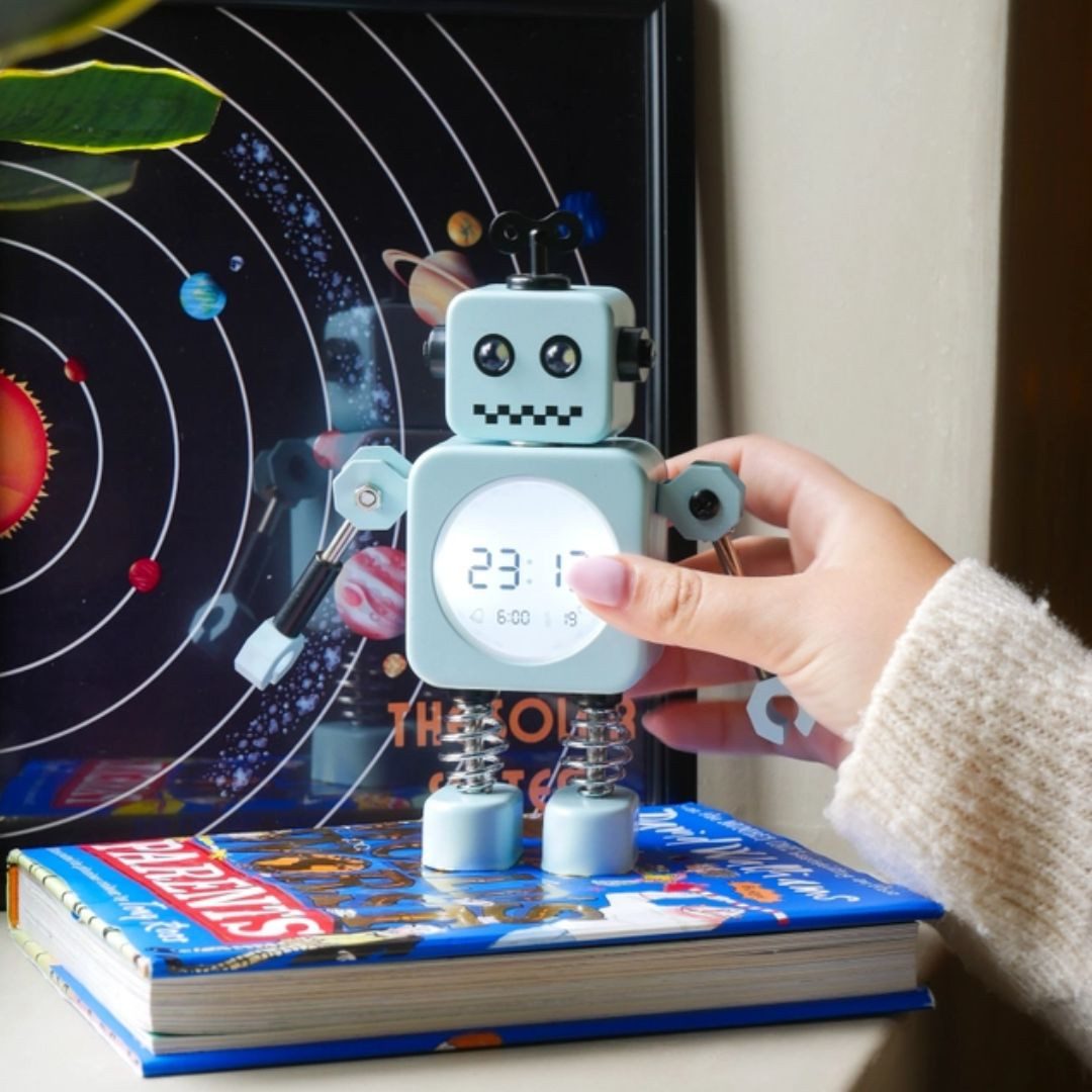 Dekoobjekt Robot Time Nachtwecker