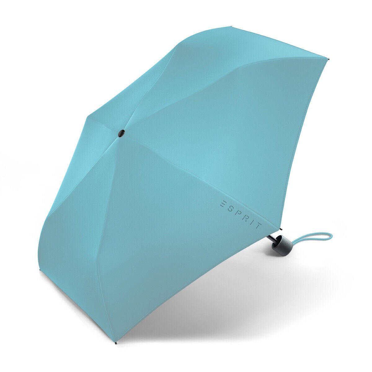 Esprit Taschenregenschirm schlanker Regenschirm Mini Slimline peacock blue | Taschenschirme