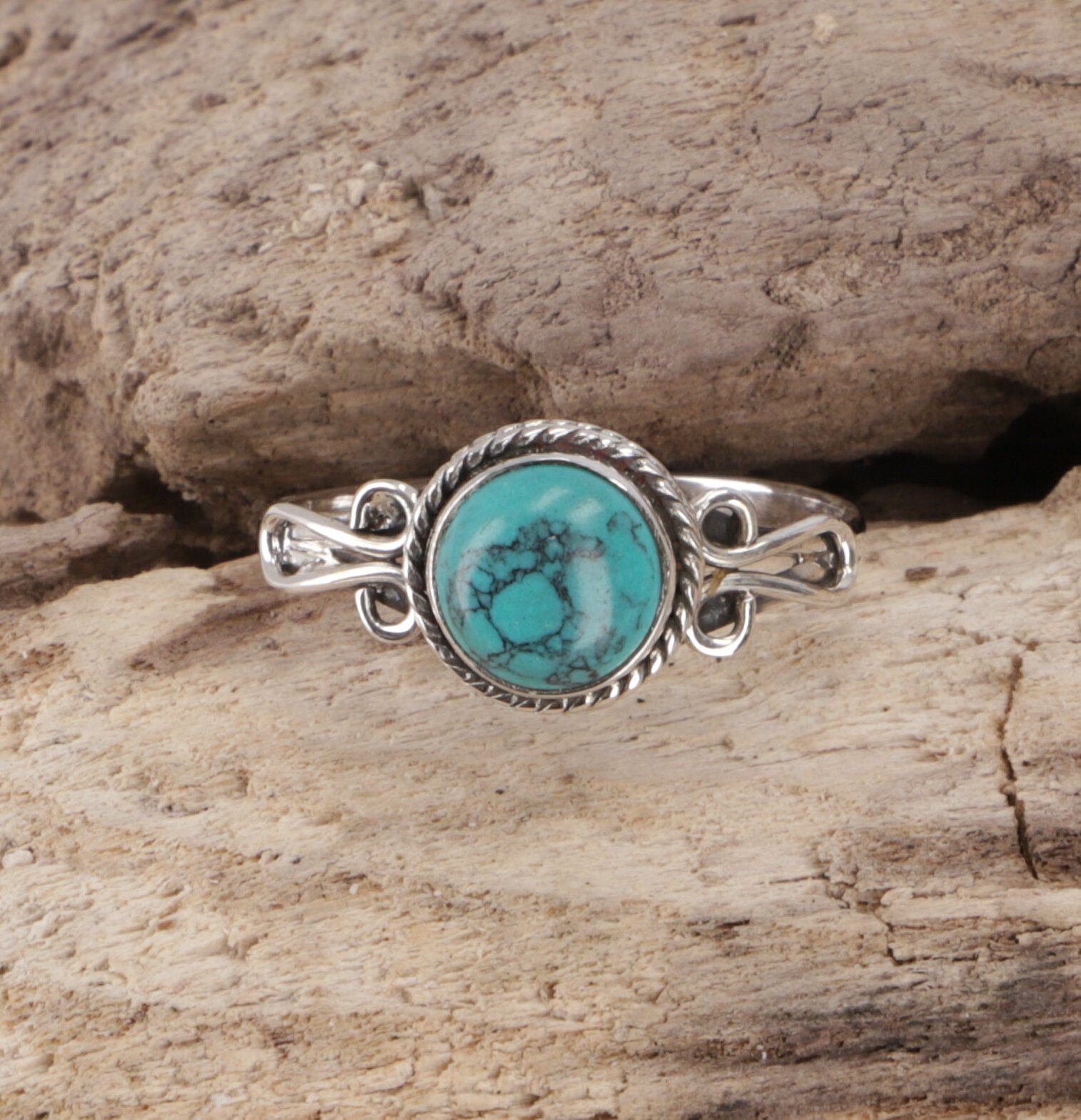 Guru-Shop Silberring Boho Silberring, filigraner indischer.. günstig online kaufen