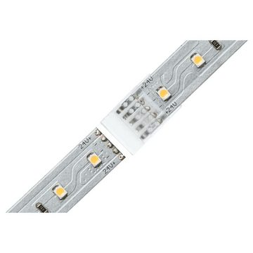 Paulmann LED Stripe MaxLED Clip-to-Clip Verbinder 2er-Pack für unbeschichtete Strips, 1-flammig, LED Streifen