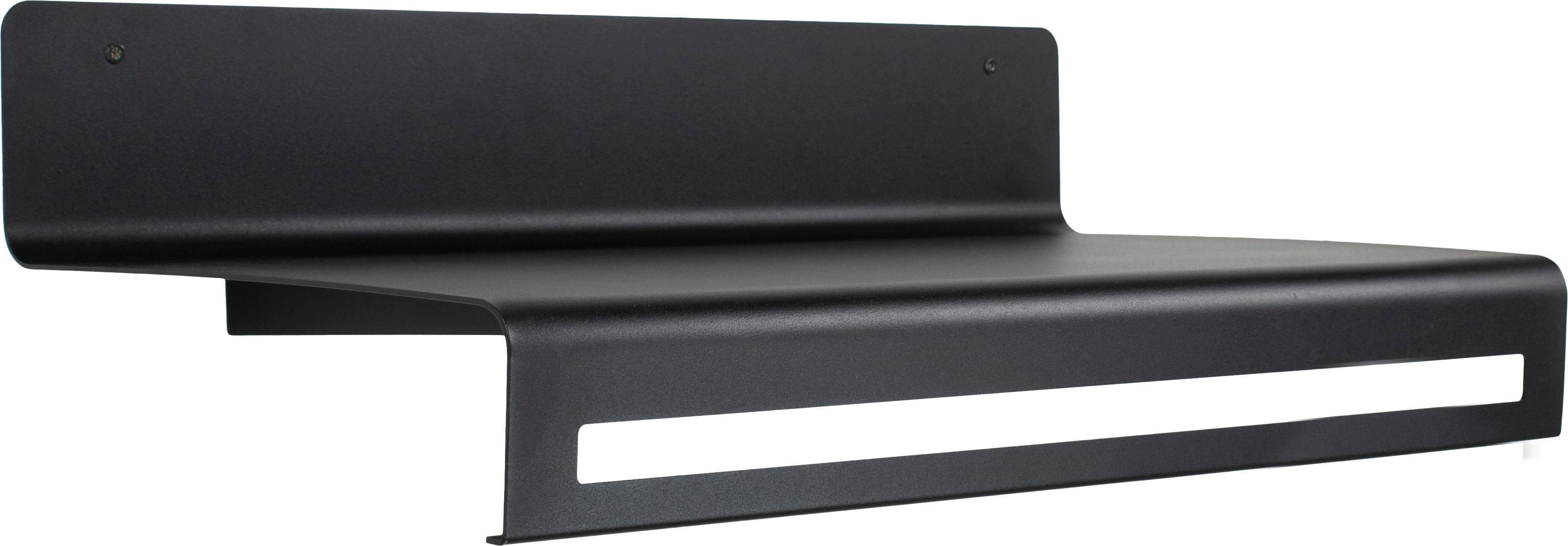 Spinder Design Garderobenleiste SWAY 60 (1 St), 2-in-1 Wandregal + Garderobe