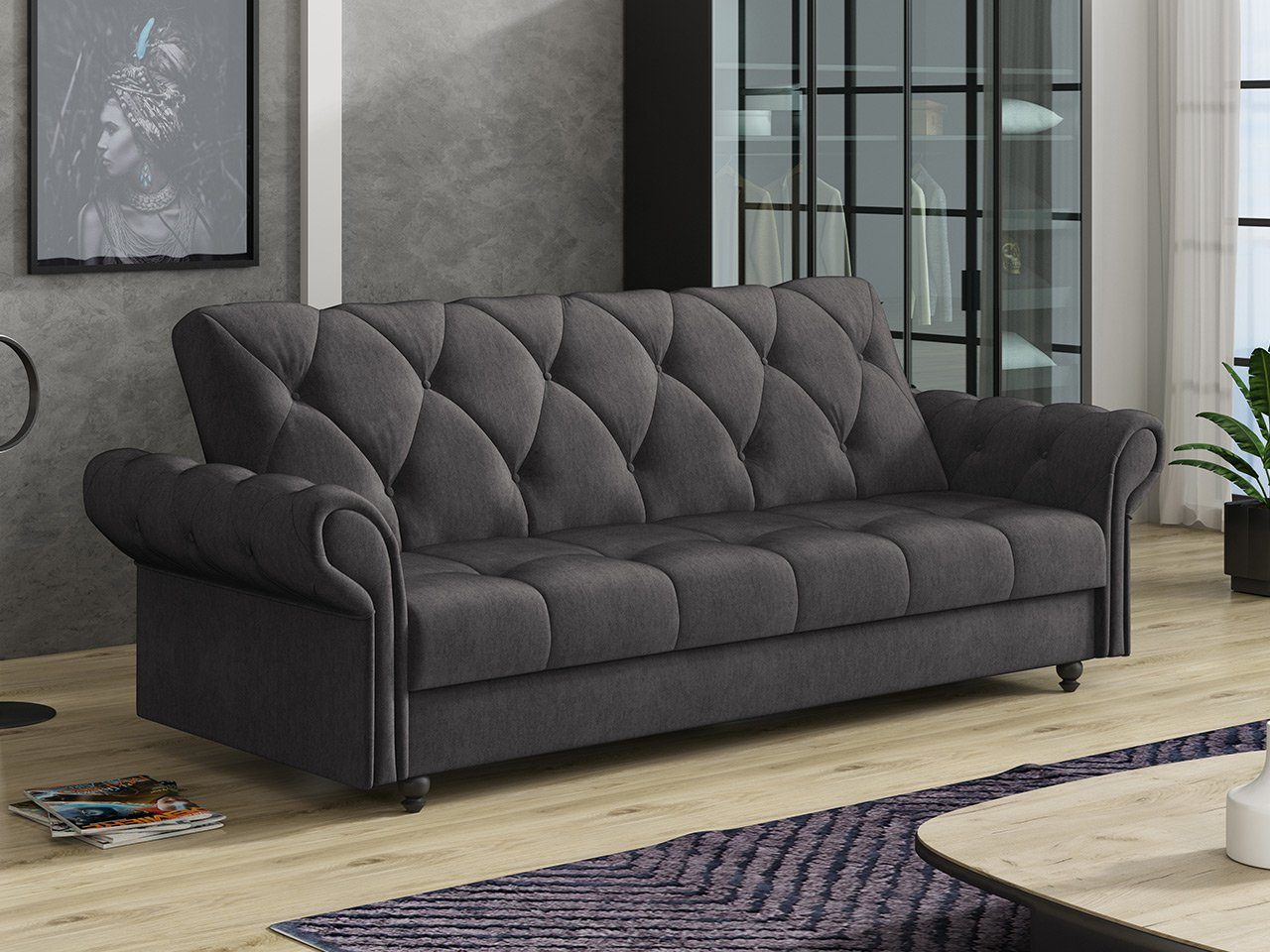 MIRJAN24 Schlafsofa Bona, mit Bettkasten und günstig online kaufen