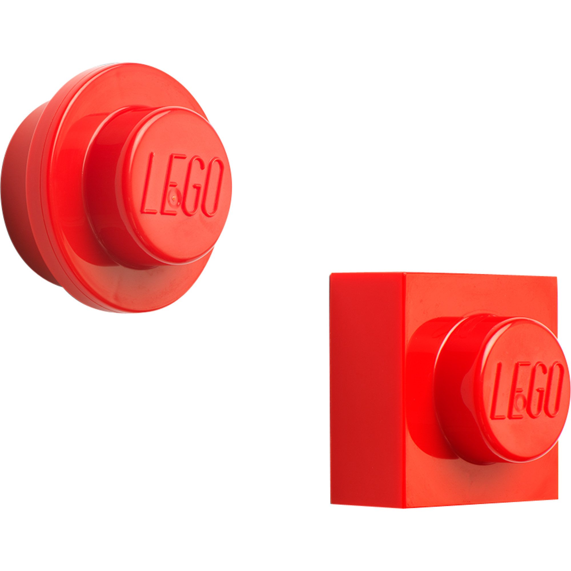 Room Copenhagen Wandregal Room Copenhagen LEGO Magnet Set rot
