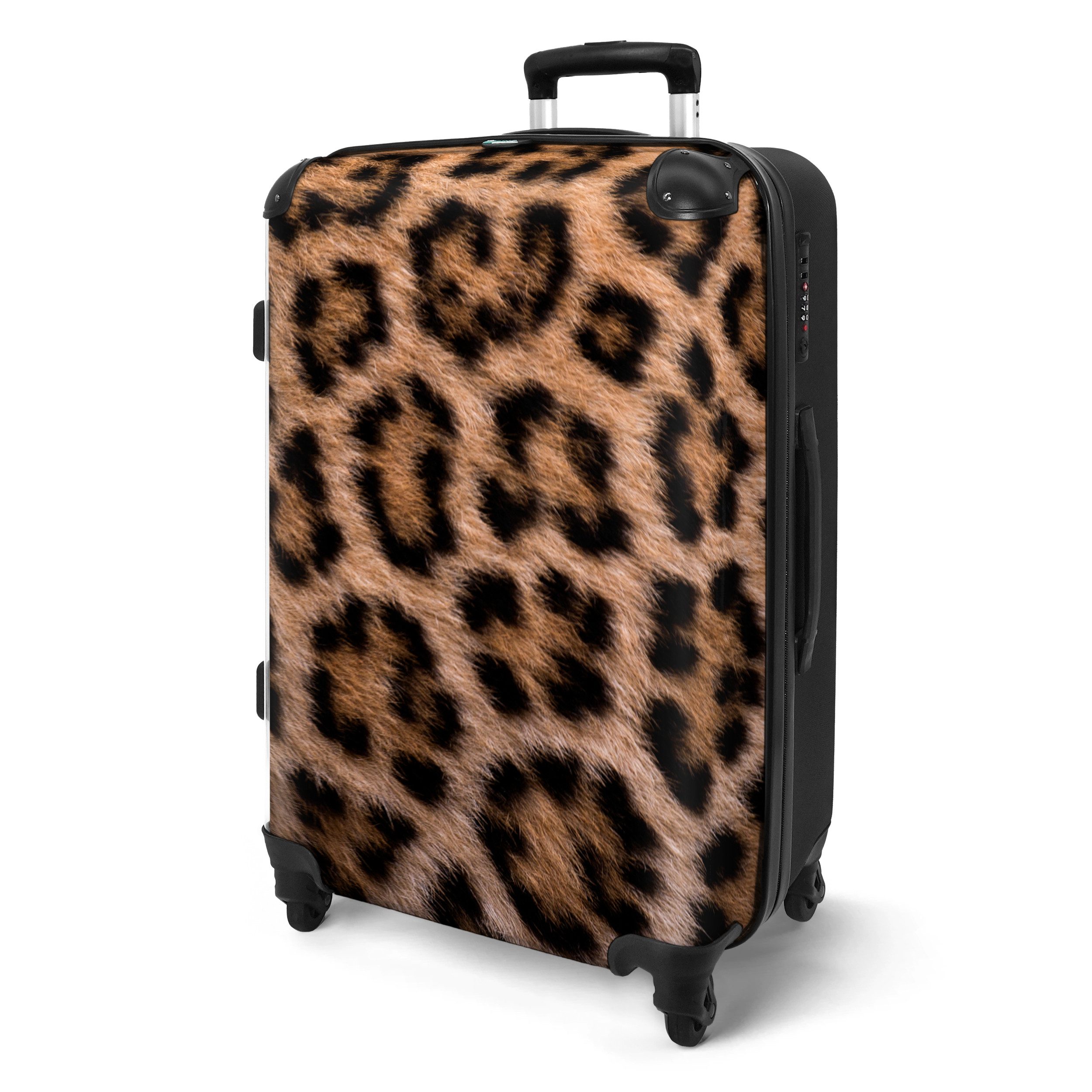 NoBoringSuitcases.com© Hartschalen-Trolley Panther Druck - Tiere günstig online kaufen