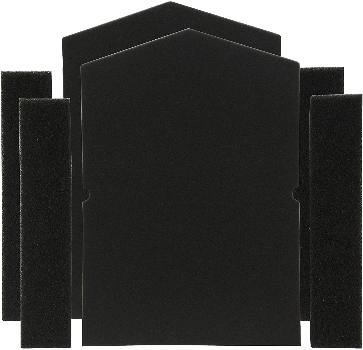 Comedes Ersatzfilter Schwammfilter-Set passend für verschiedene Miele Wäschetrockner, Zubehör für Einsetzbar statt Miele Filter 6057930 und 9688381, Einsetzbar statt Miele Filter 6057930 und 968838